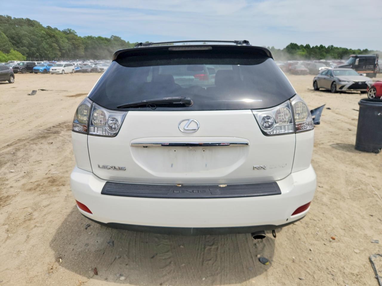 2008 Lexus Rx 350 White vin: 2T2HK31U68C071684