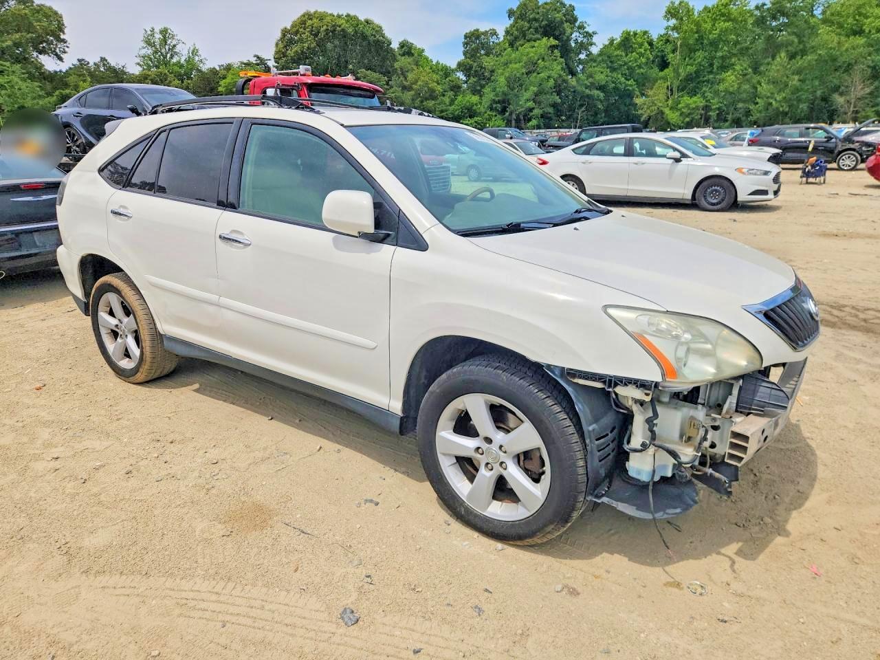 2008 Lexus Rx 350 White vin: 2T2HK31U68C071684