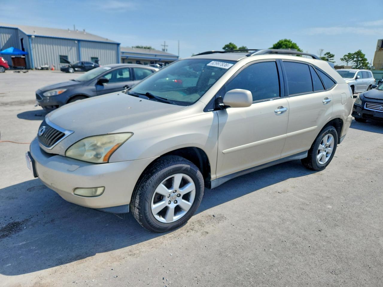 2008 Lexus Rx 350 Gold vin: 2T2HK31U68C079235