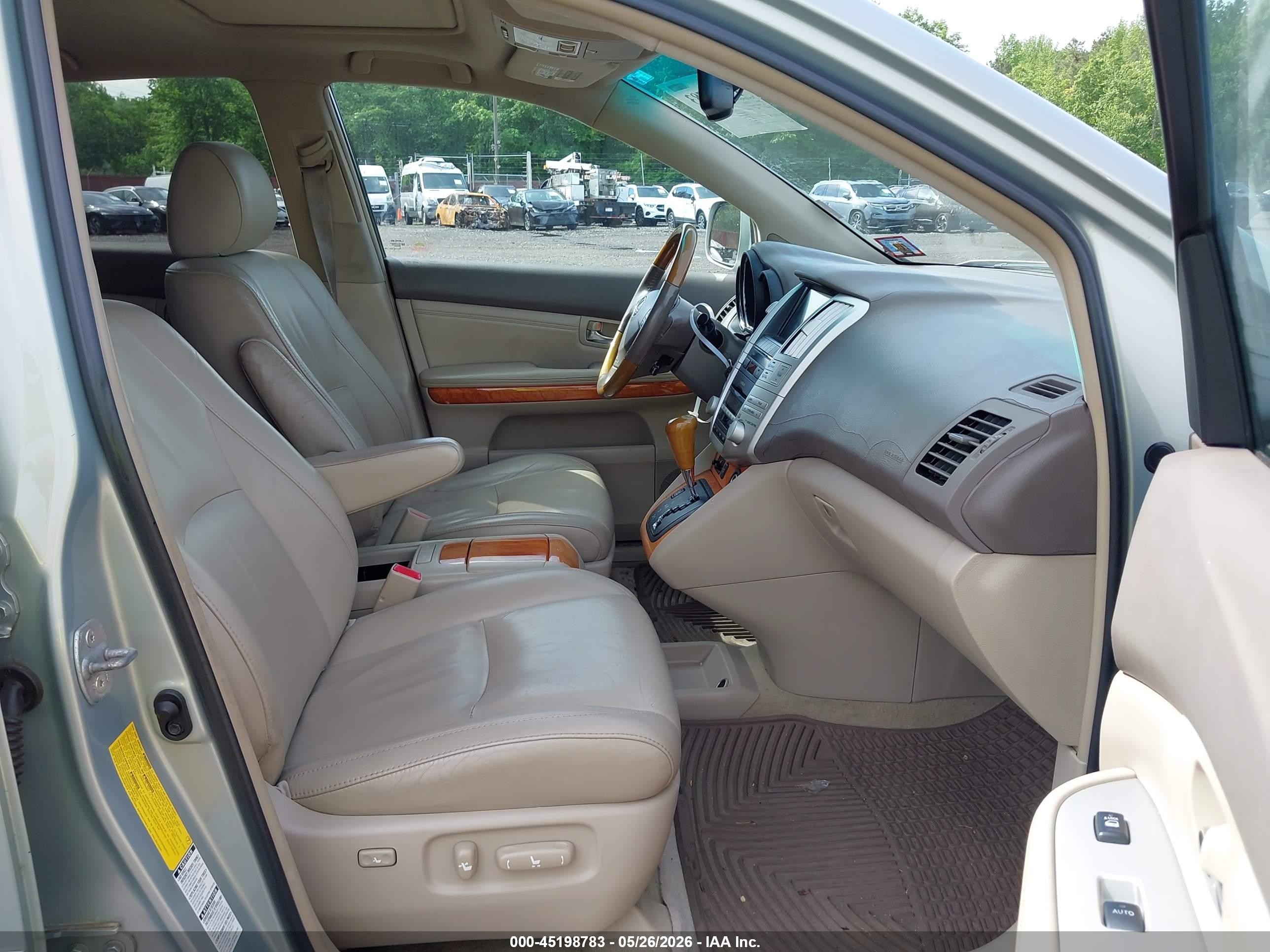 2008 Lexus Rx 350   Silver vin: 2T2HK31U68C079557