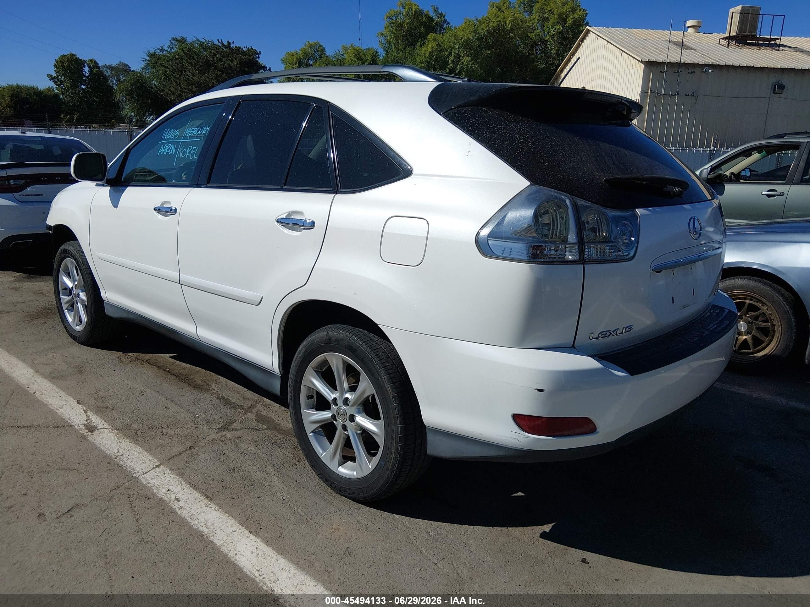 2008 Lexus Rx 350   Белый vin: 2T2HK31U68C083026