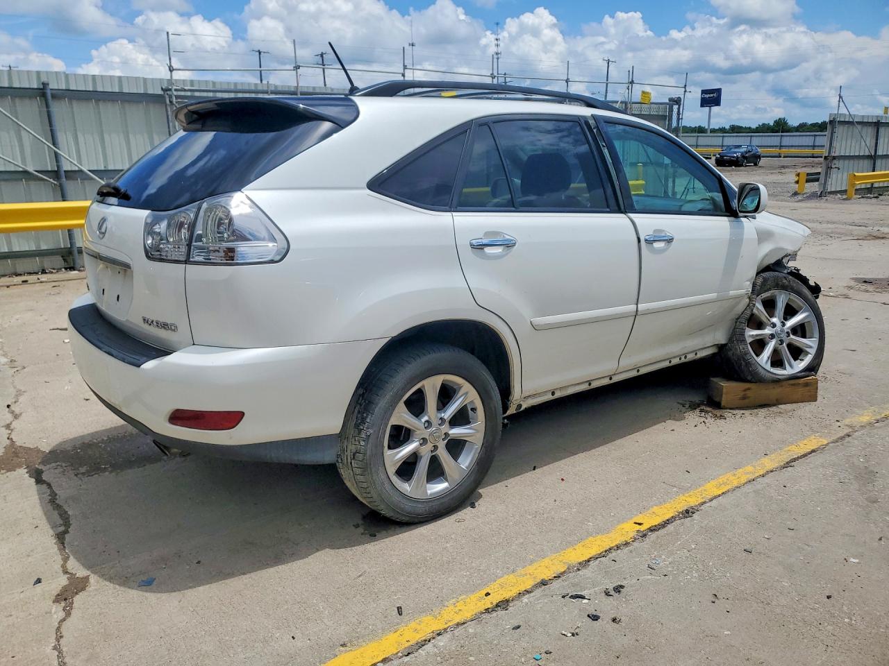 2008 Lexus Rx 350 White vin: 2T2HK31U68C085522