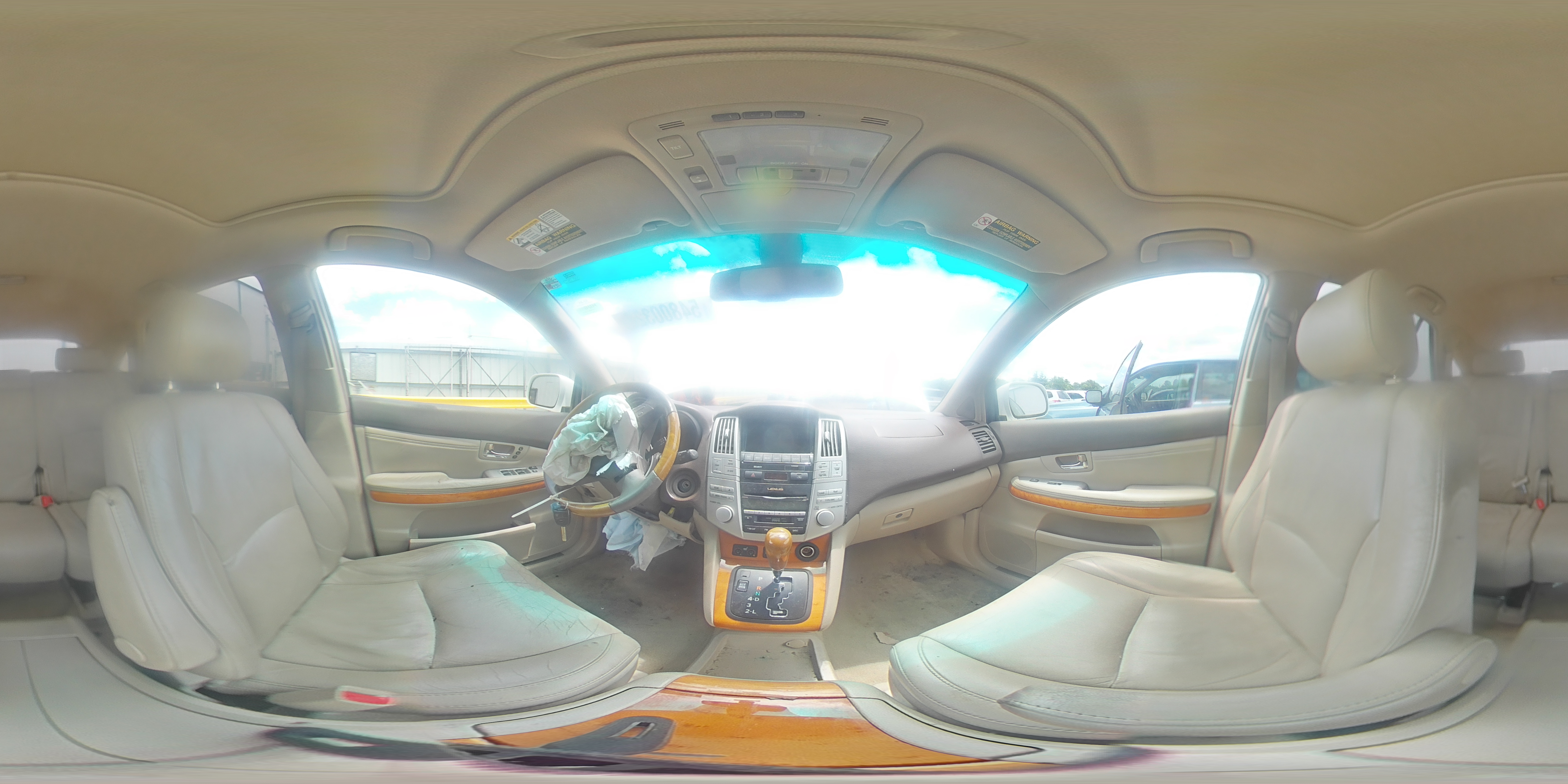 2008 Lexus Rx 350 White vin: 2T2HK31U68C085522