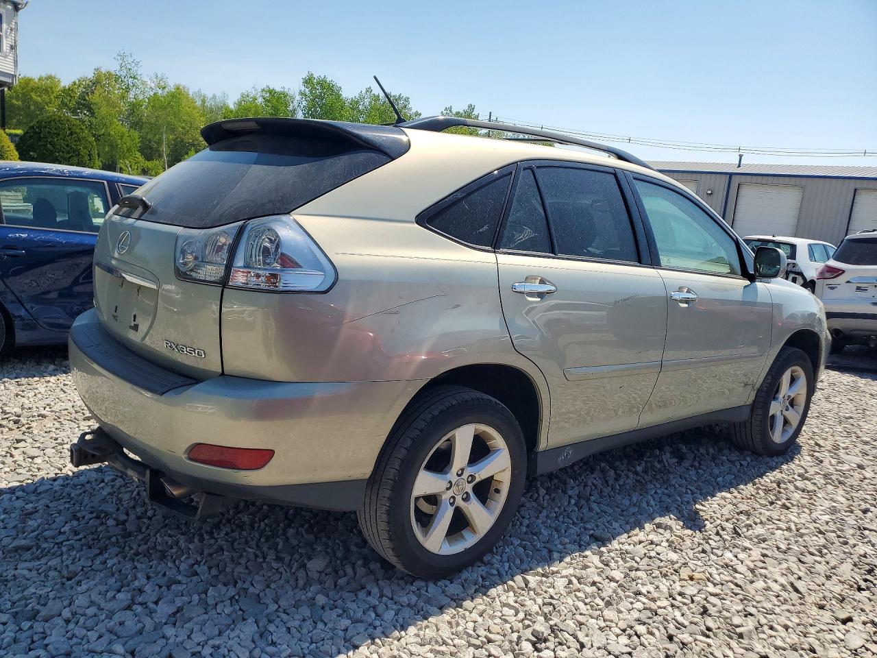 2008 Lexus Rx 350 Blue vin: 2T2HK31U68C087402