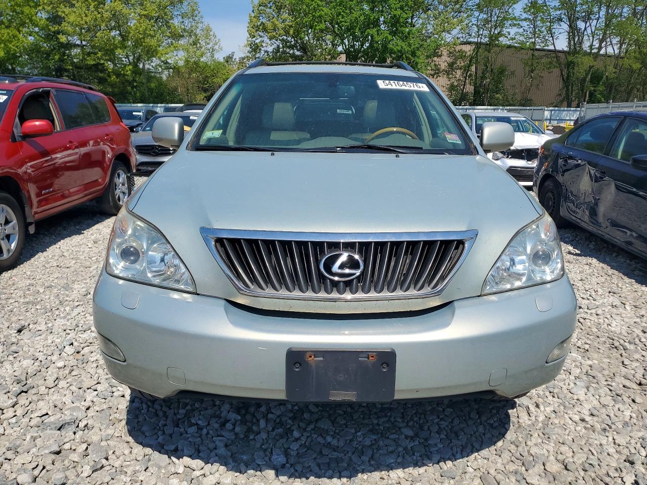 2008 Lexus Rx 350 Blue vin: 2T2HK31U68C087402
