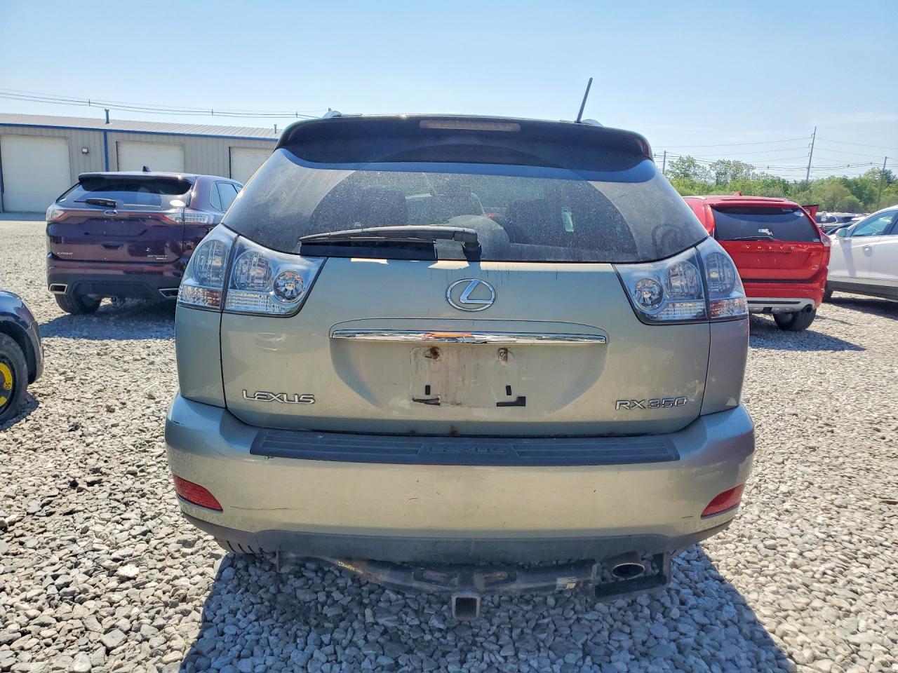 2008 Lexus Rx 350 Blue vin: 2T2HK31U68C087402