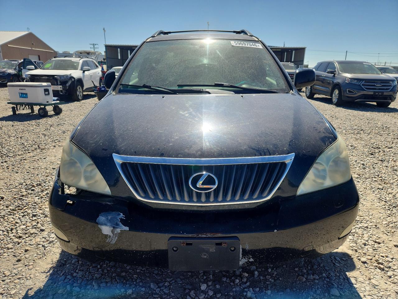 2008 Lexus Rx 350 Black vin: 2T2HK31U68C090770