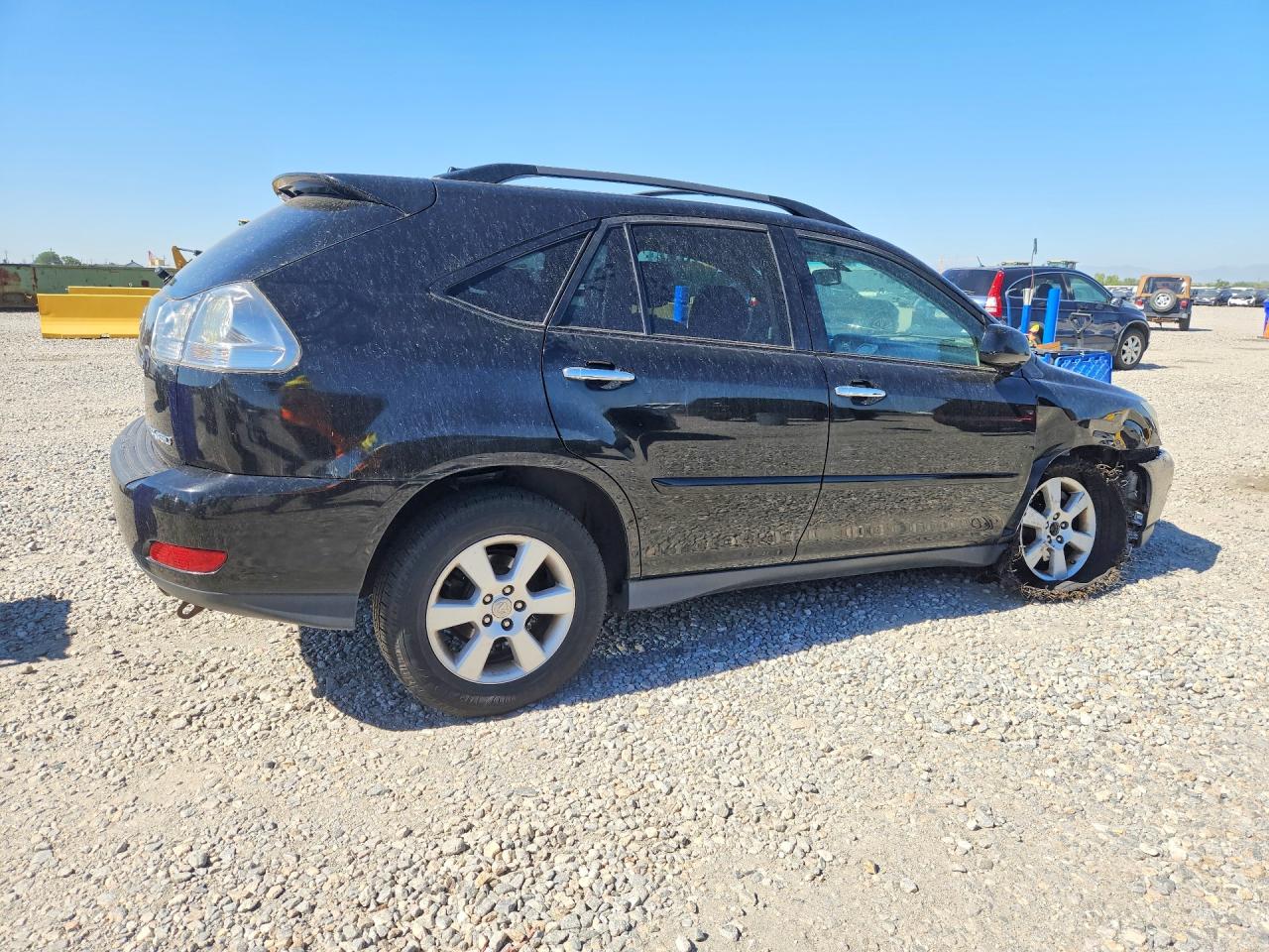 2008 Lexus Rx 350 Black vin: 2T2HK31U68C090770