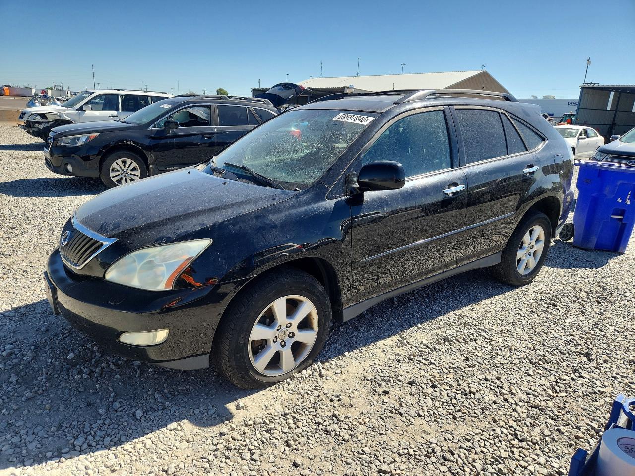 2008 Lexus Rx 350 Black vin: 2T2HK31U68C090770