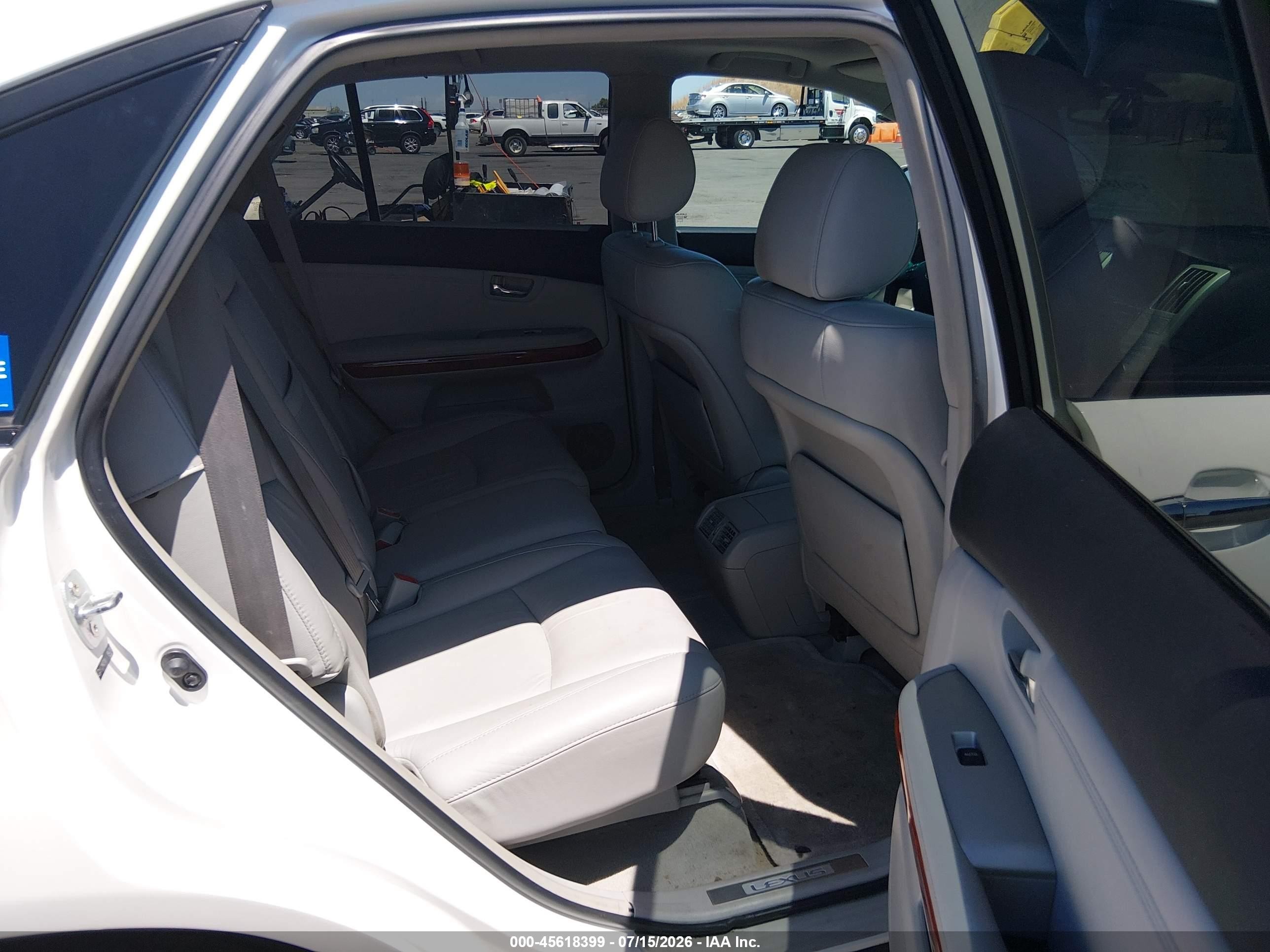 2008 Lexus Rx 350 White vin: 2T2HK31U68C094236