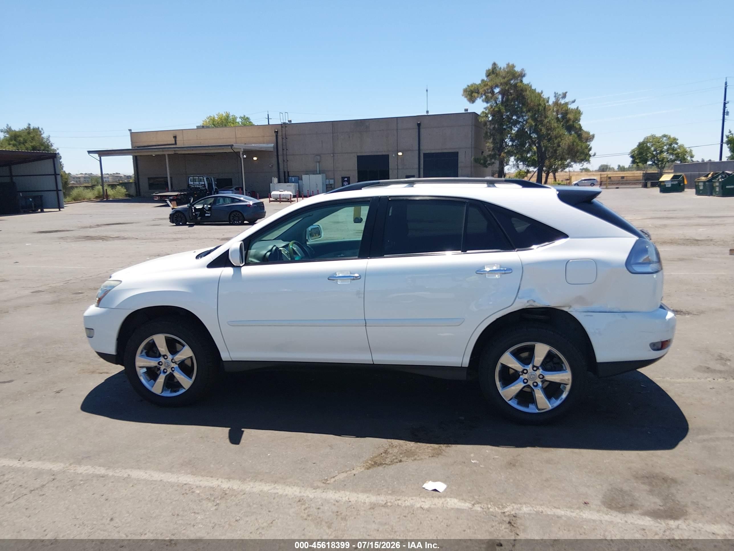 2008 Lexus Rx 350 White vin: 2T2HK31U68C094236