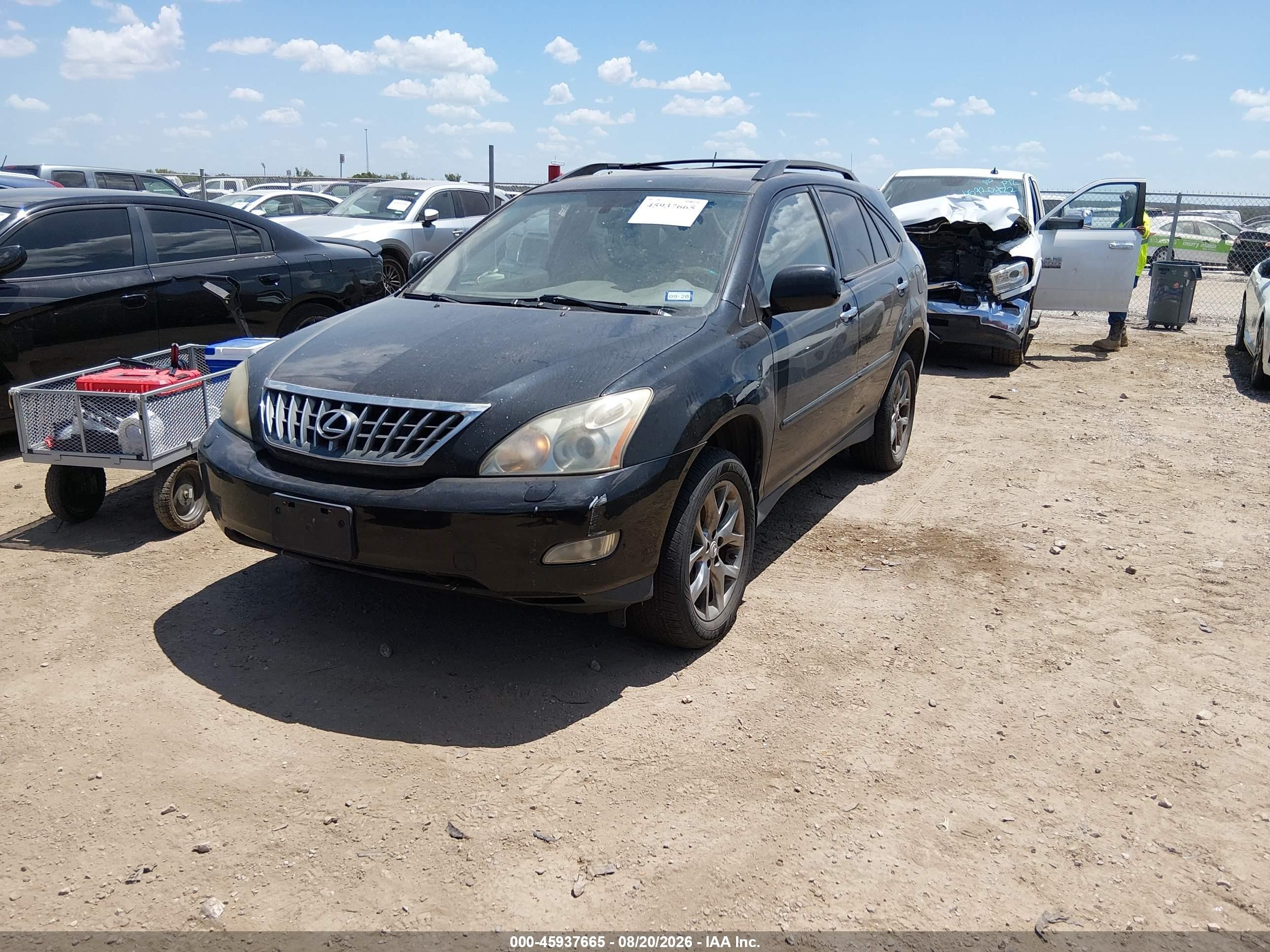2009 Lexus Rx 350   Черный vin: 2T2HK31U69C099857