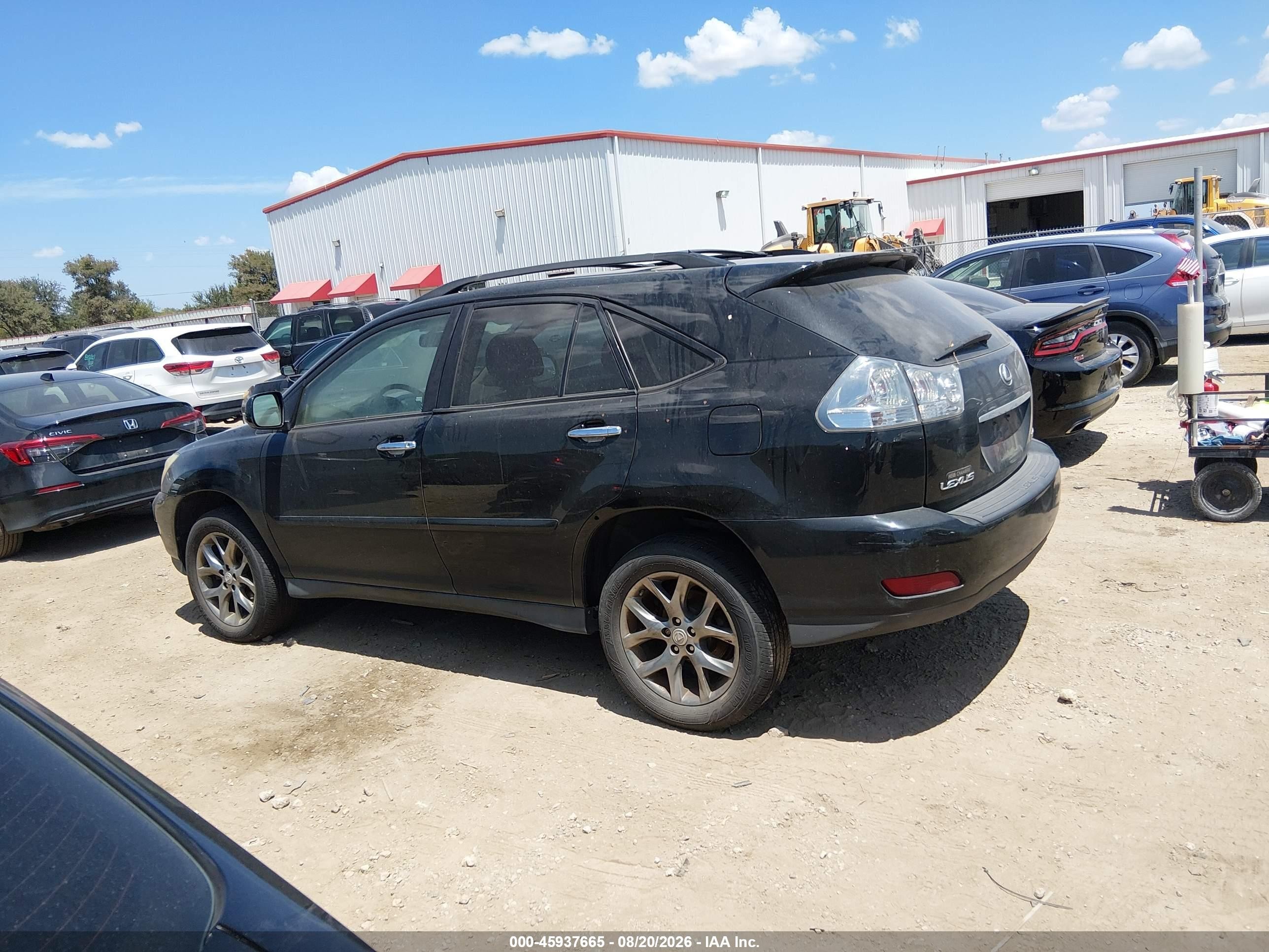 2009 Lexus Rx 350   Черный vin: 2T2HK31U69C099857