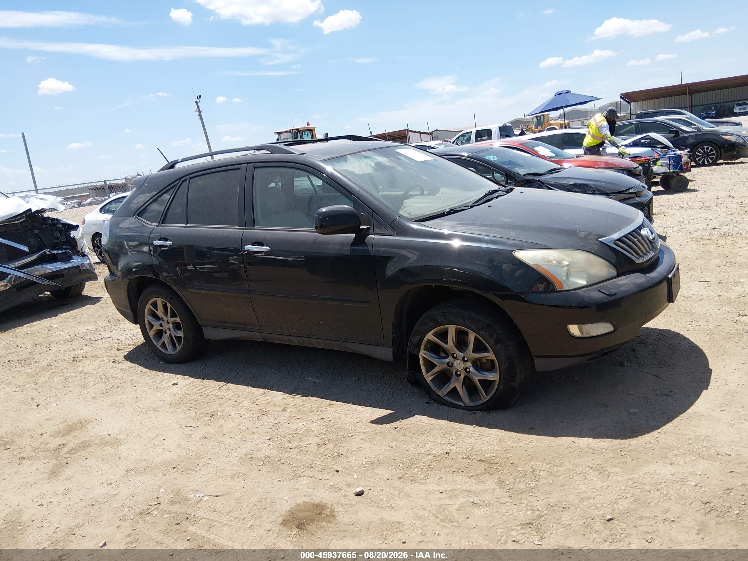 2009 Lexus Rx 350   Черный vin: 2T2HK31U69C099857