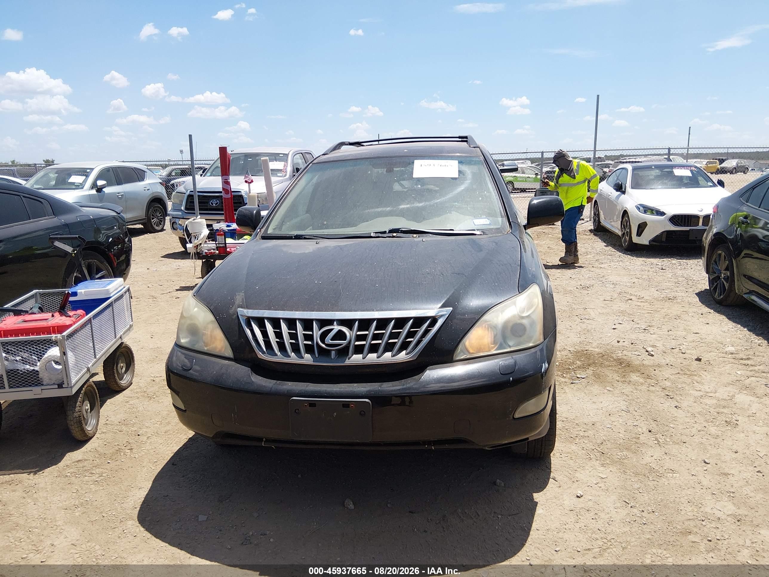 2009 Lexus Rx 350   Черный vin: 2T2HK31U69C099857