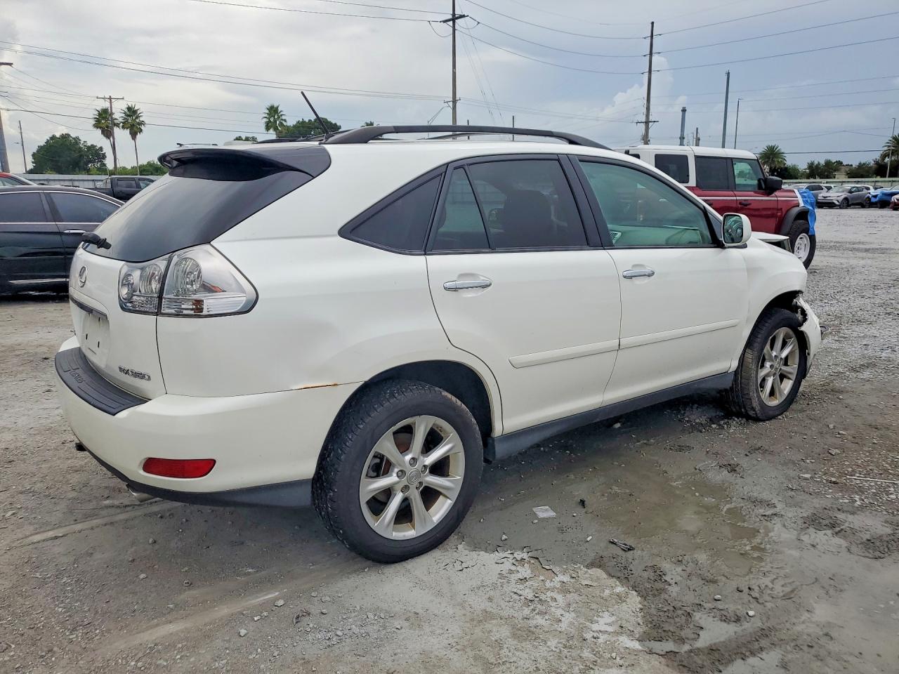 2009 Lexus Rx 350 Белый vin: 2T2HK31U69C102384
