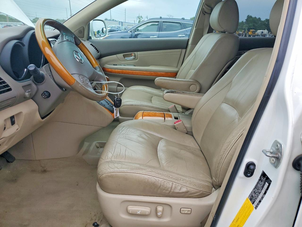 2009 Lexus Rx 350 Белый vin: 2T2HK31U69C102384