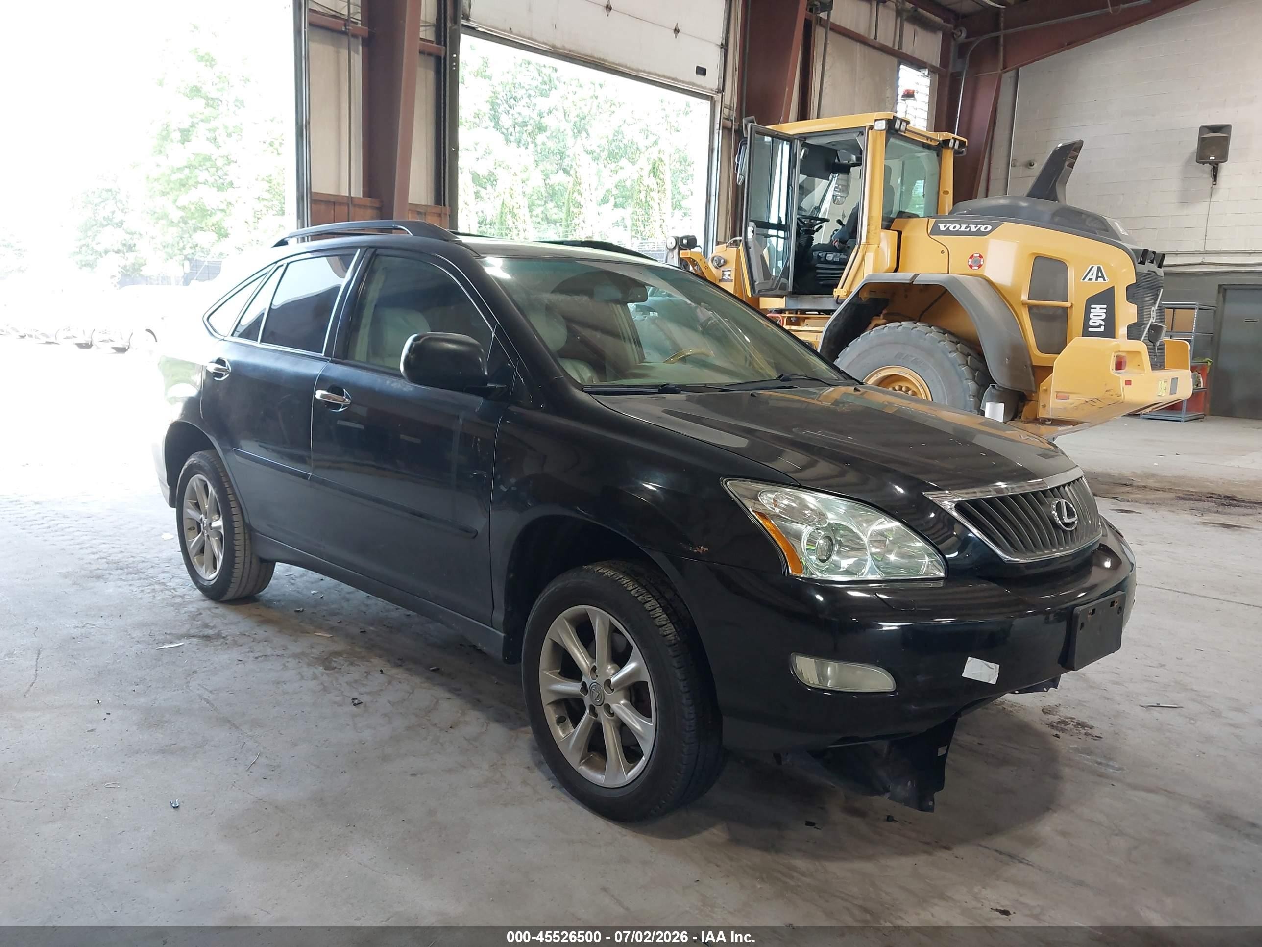 2009 Lexus Rx 350   Black vin: 2T2HK31U69C117676
