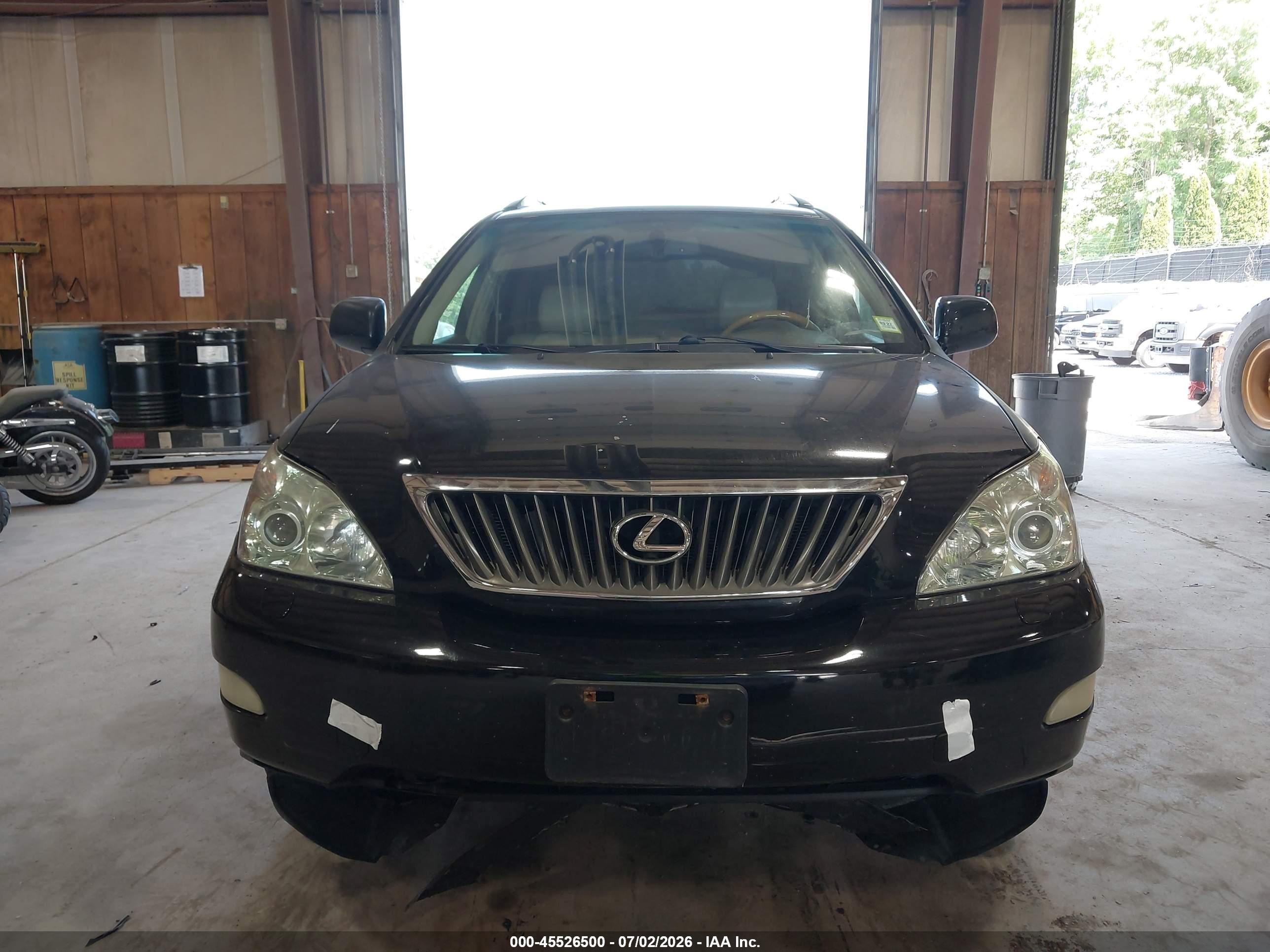 2009 Lexus Rx 350   Black vin: 2T2HK31U69C117676