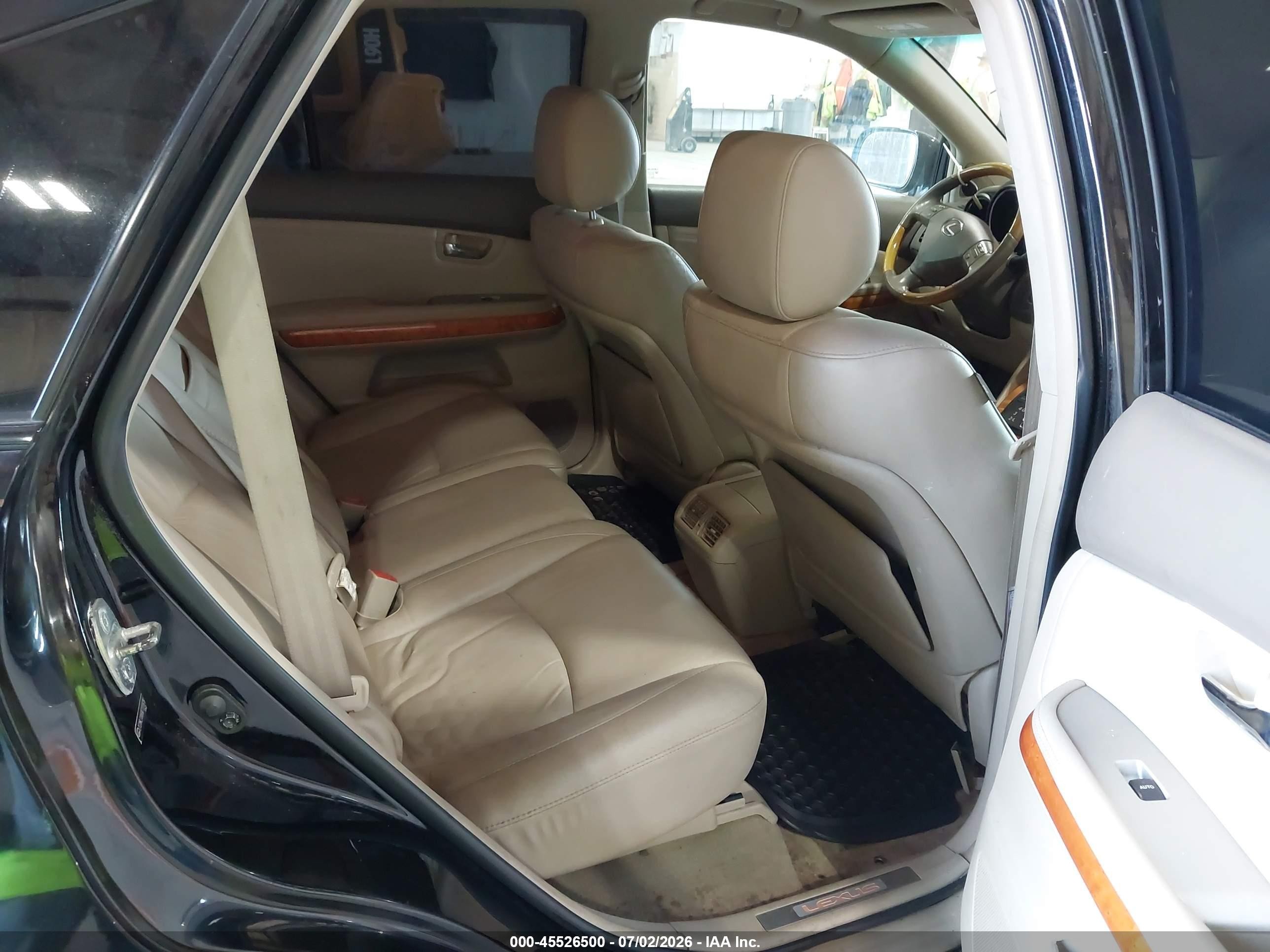 2009 Lexus Rx 350   Black vin: 2T2HK31U69C117676