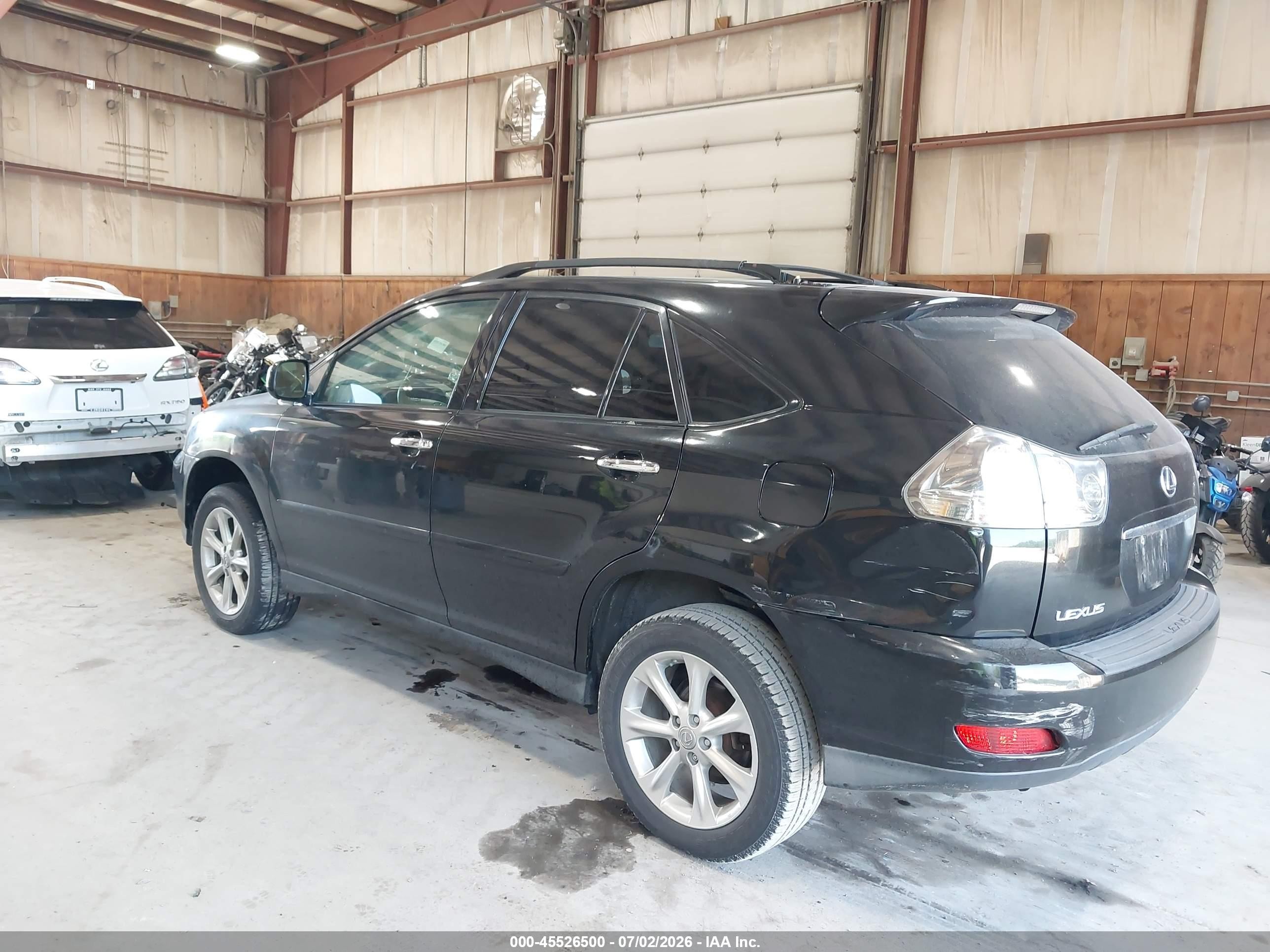 2009 Lexus Rx 350   Black vin: 2T2HK31U69C117676