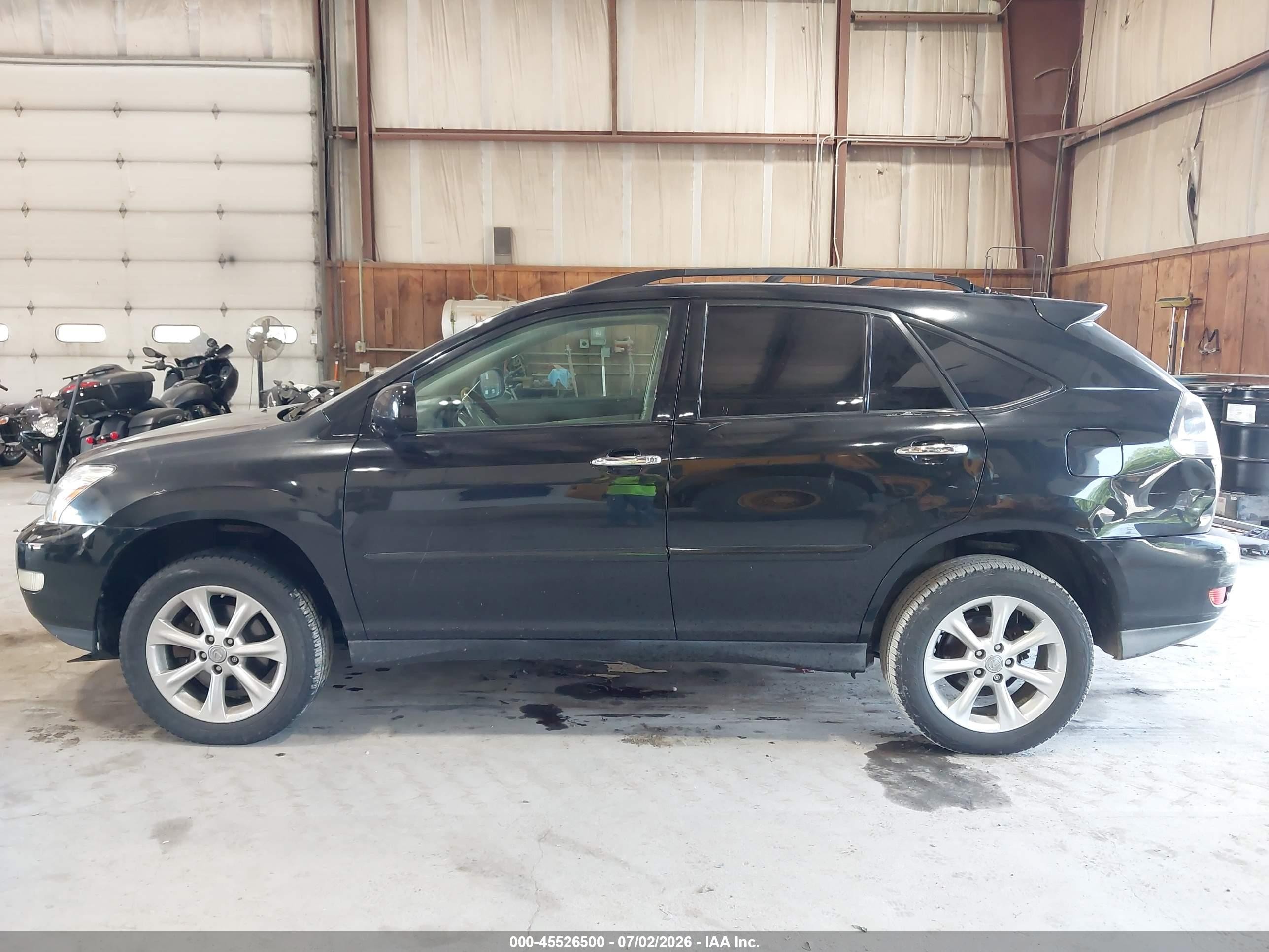 2009 Lexus Rx 350   Black vin: 2T2HK31U69C117676