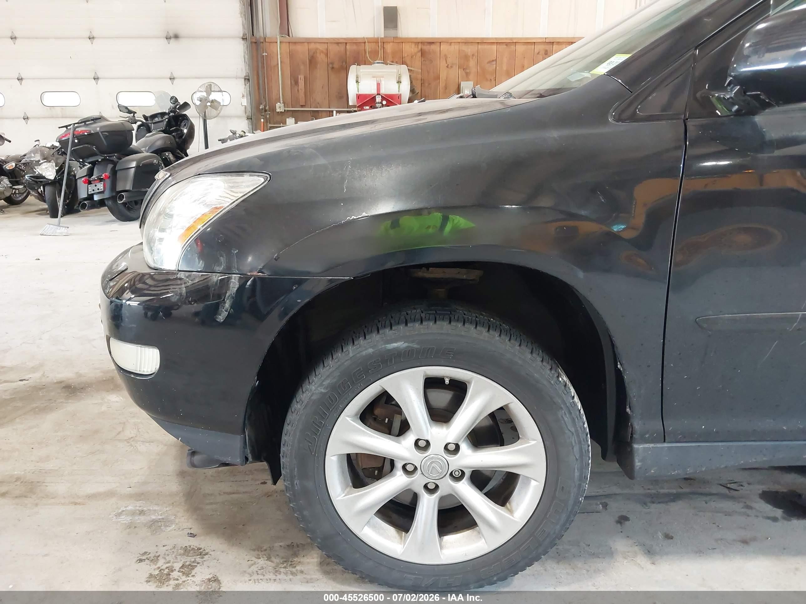 2009 Lexus Rx 350   Black vin: 2T2HK31U69C117676
