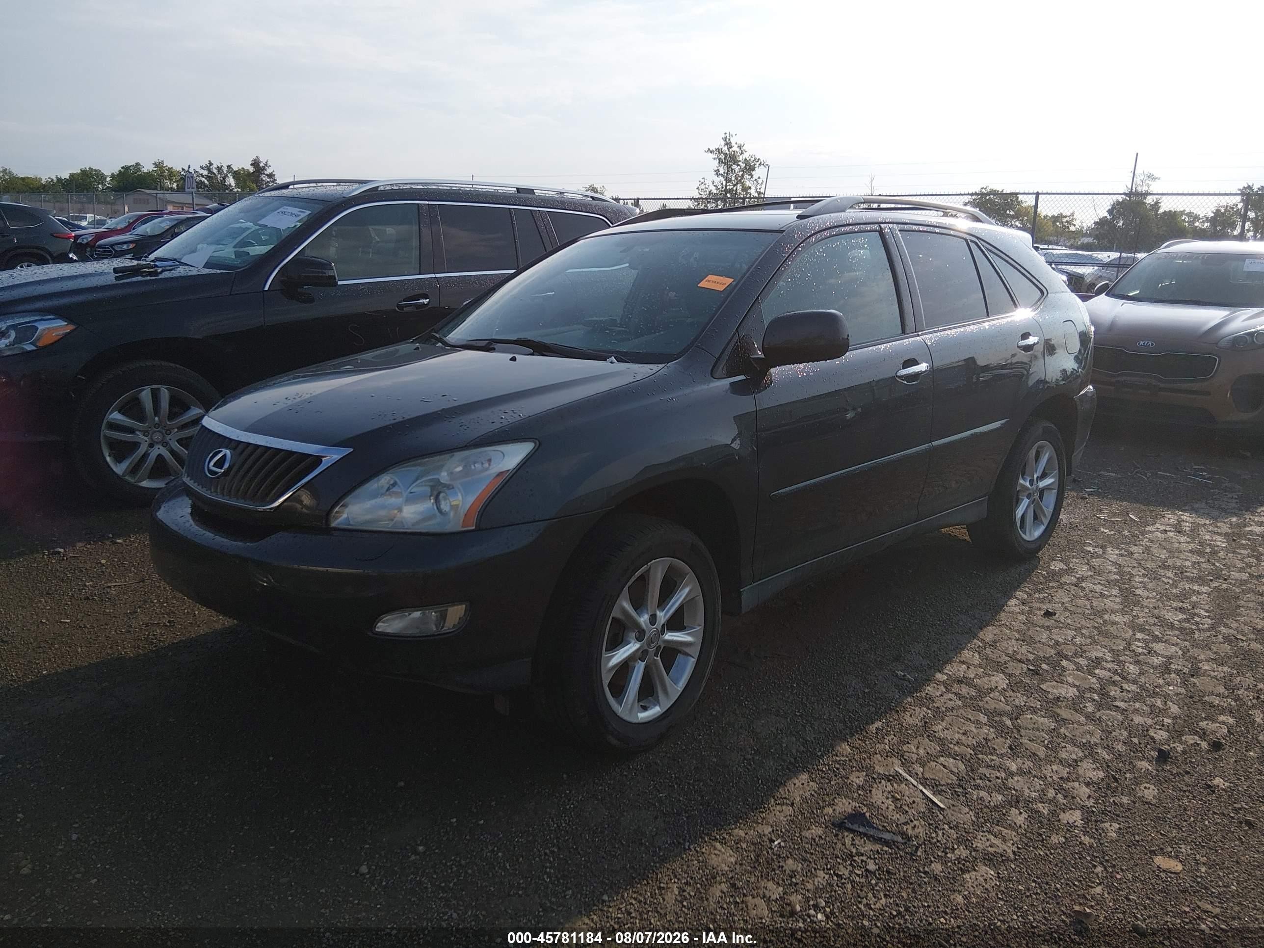 2009 Lexus Rx 350   Серый vin: 2T2HK31U69C118374