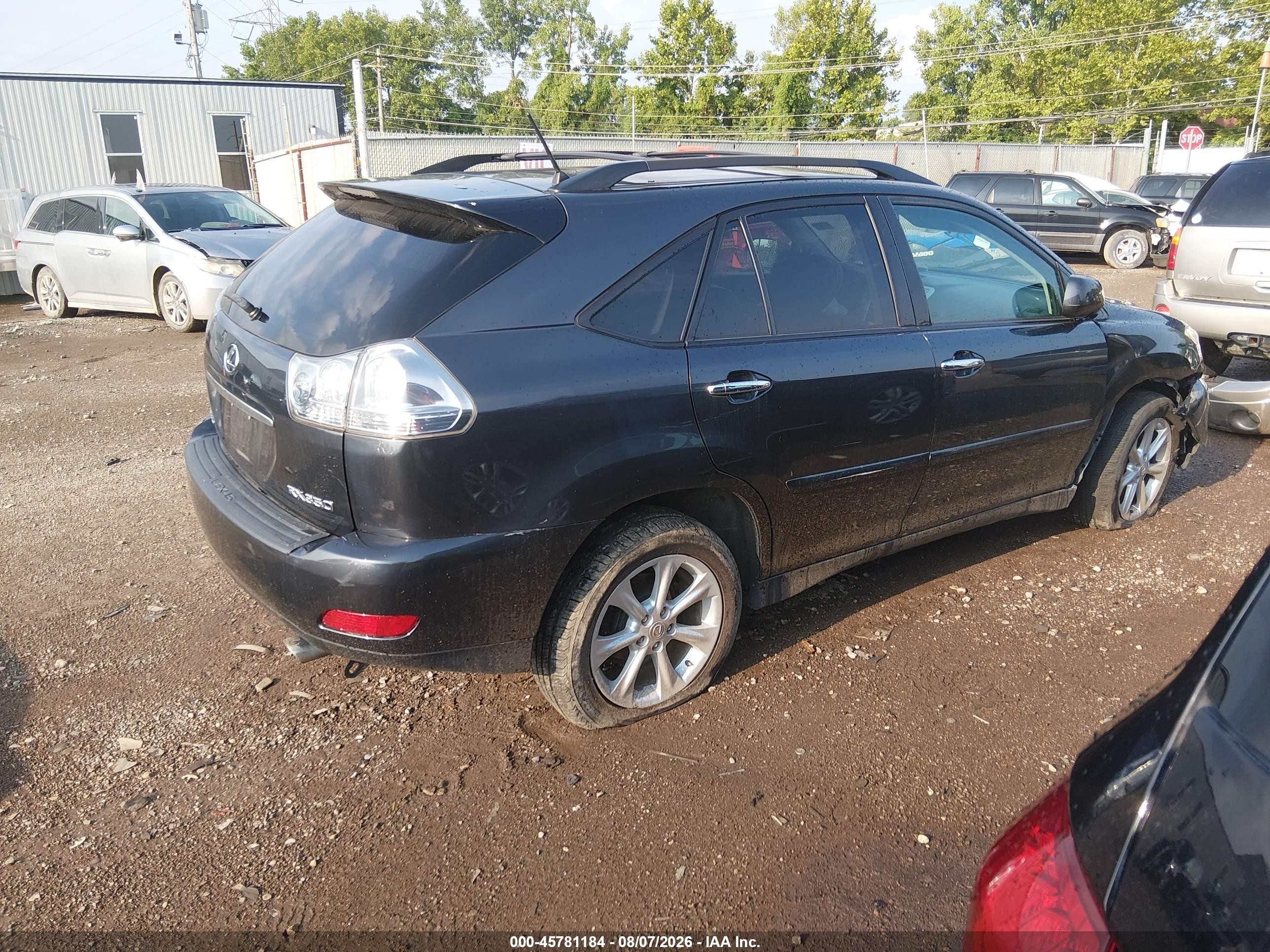 2009 Lexus Rx 350   Серый vin: 2T2HK31U69C118374