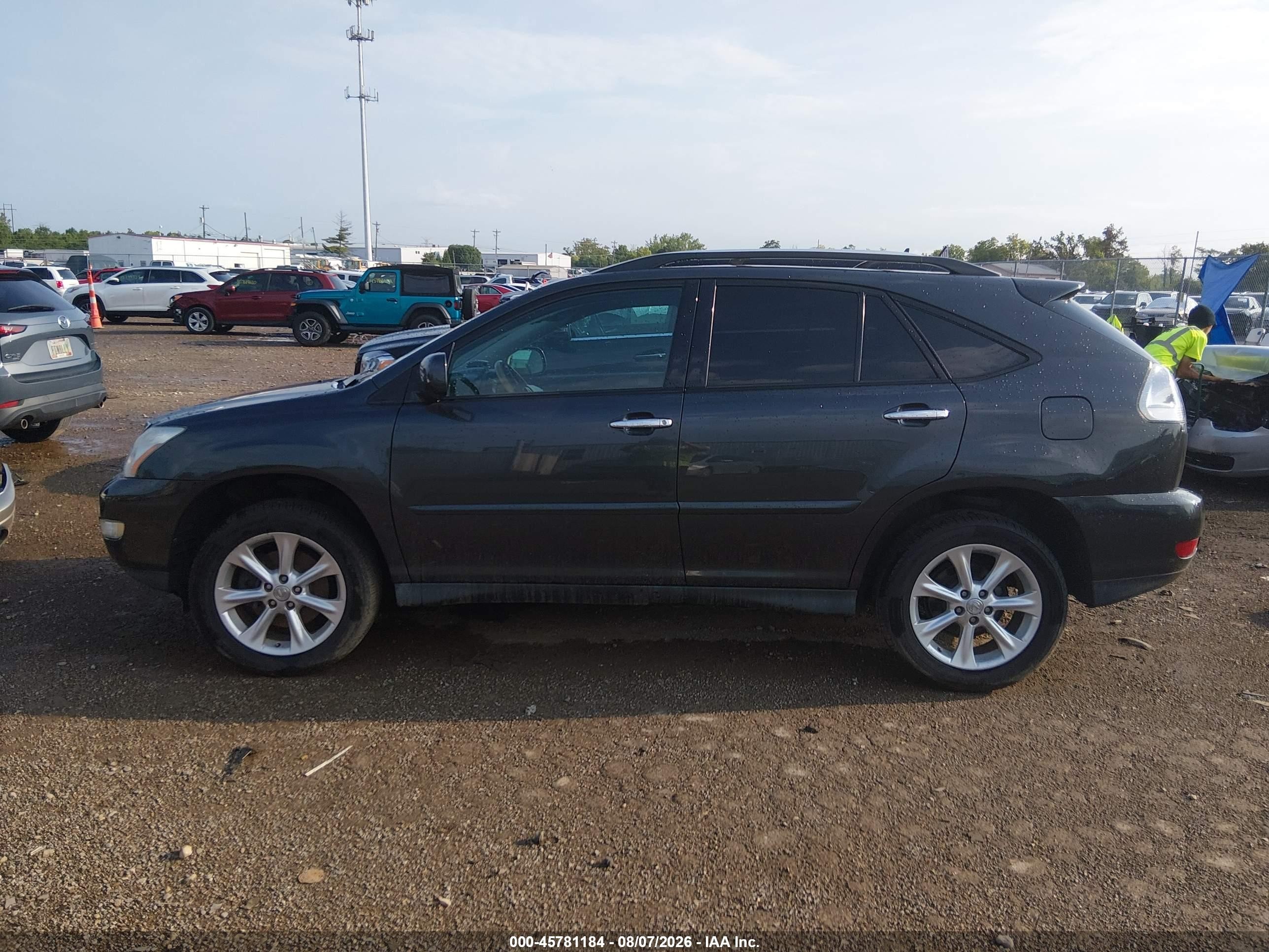 2009 Lexus Rx 350   Серый vin: 2T2HK31U69C118374