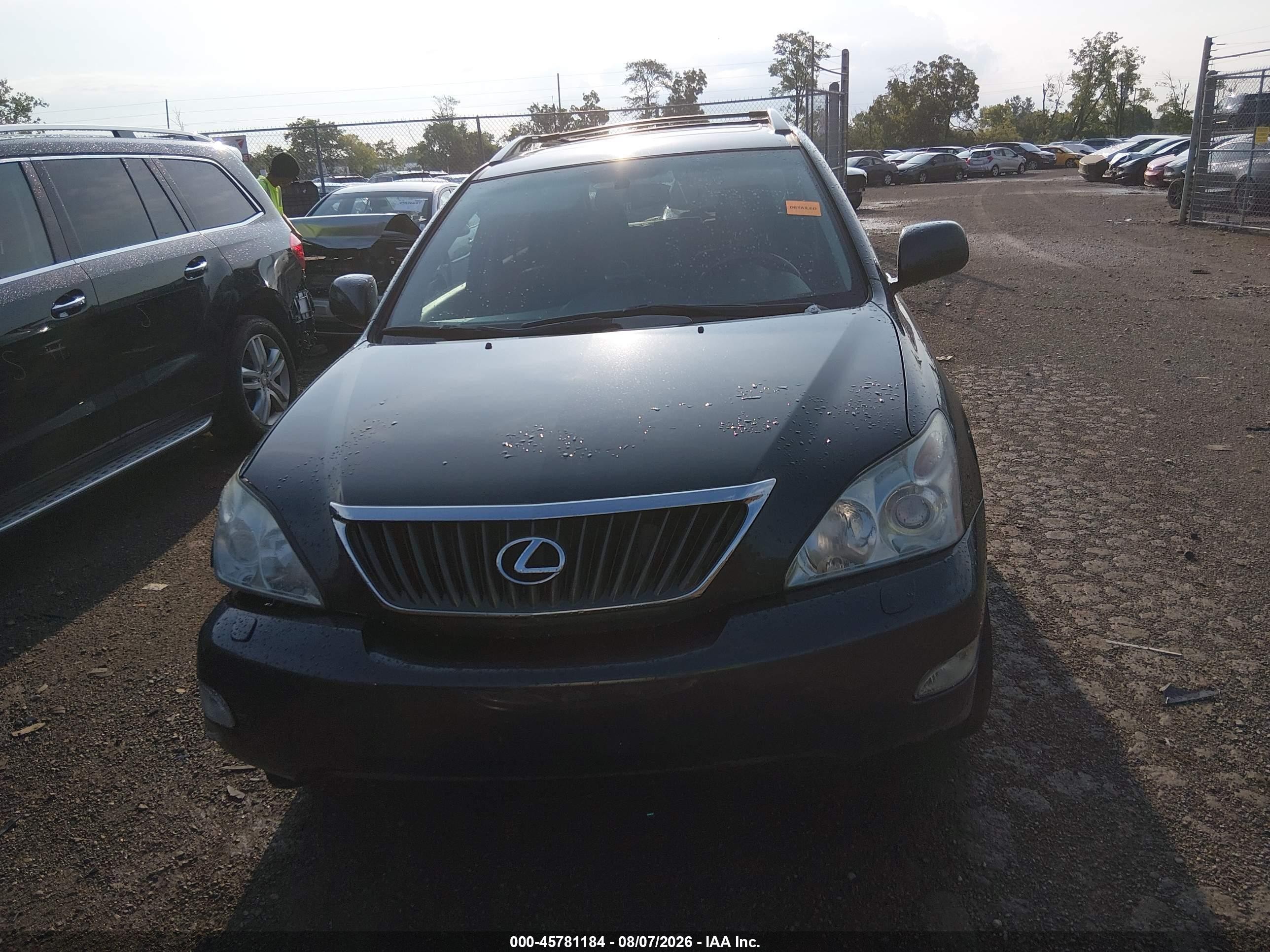 2009 Lexus Rx 350   Серый vin: 2T2HK31U69C118374