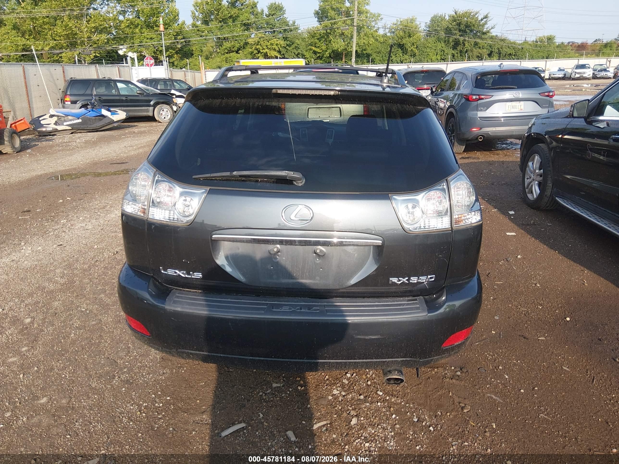 2009 Lexus Rx 350   Серый vin: 2T2HK31U69C118374