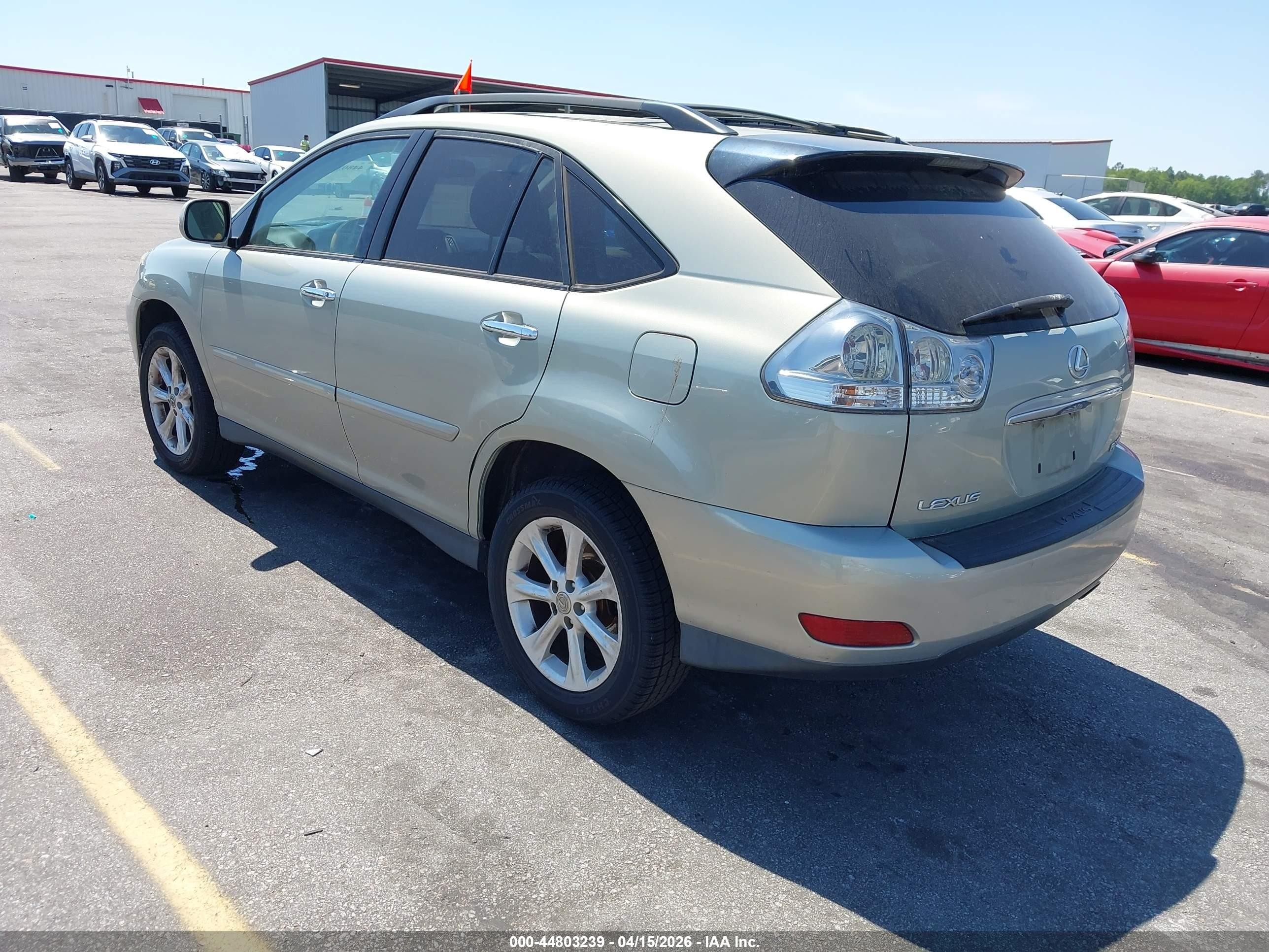 2009 Lexus Rx 350   Green vin: 2T2HK31U69C123042