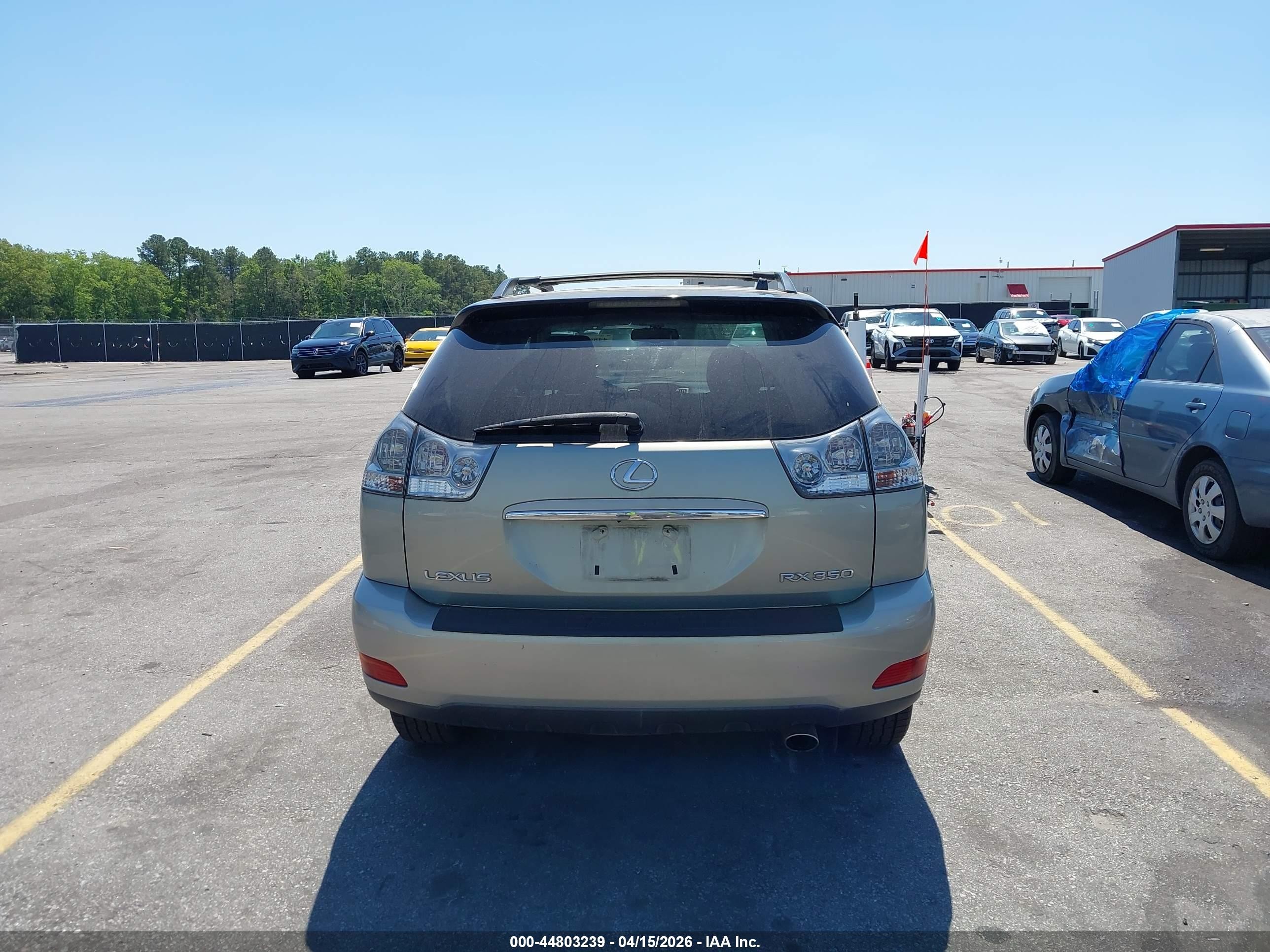2009 Lexus Rx 350   Green vin: 2T2HK31U69C123042
