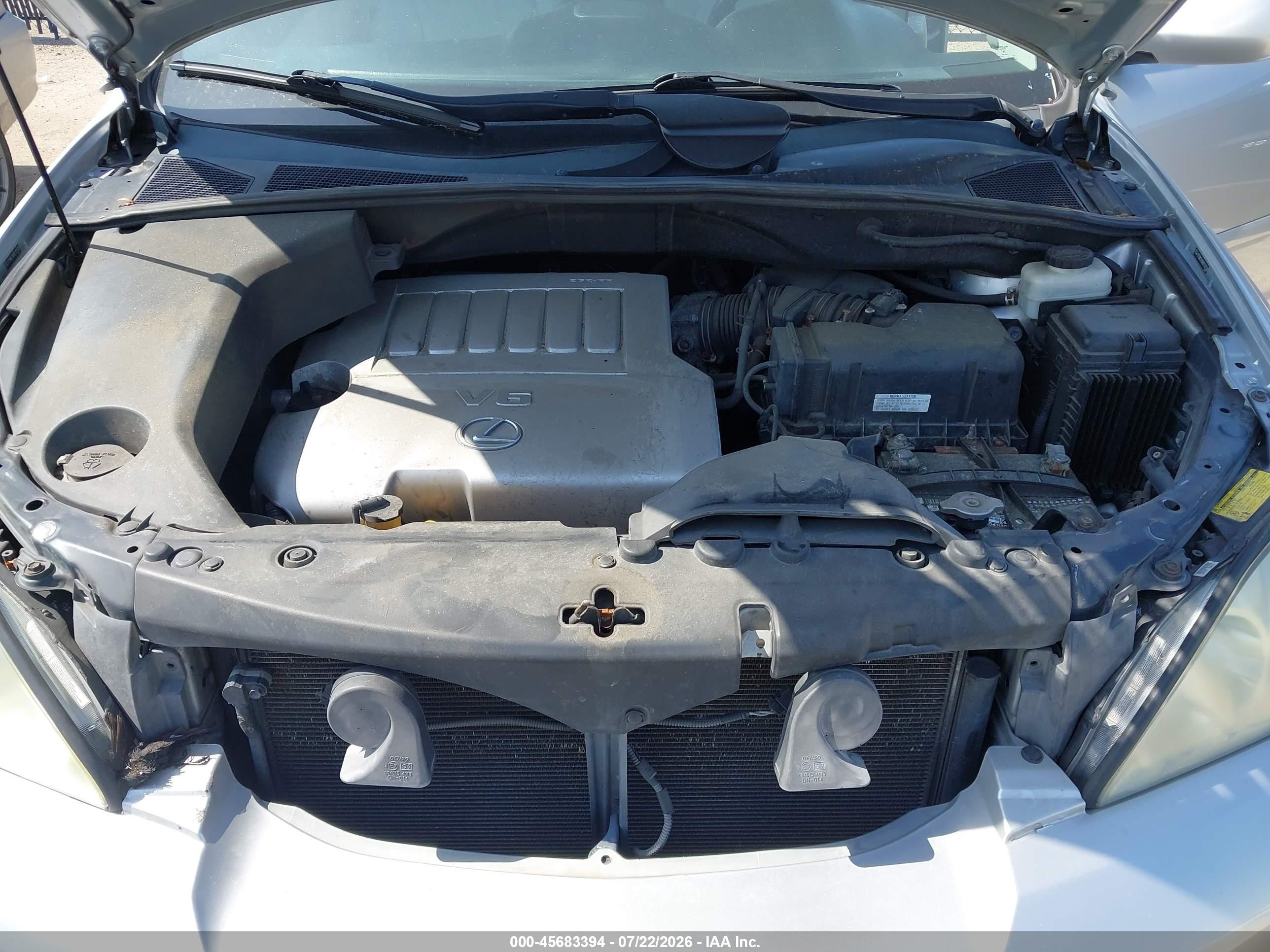 2009 Lexus Rx 350   Silver vin: 2T2HK31U69C127530