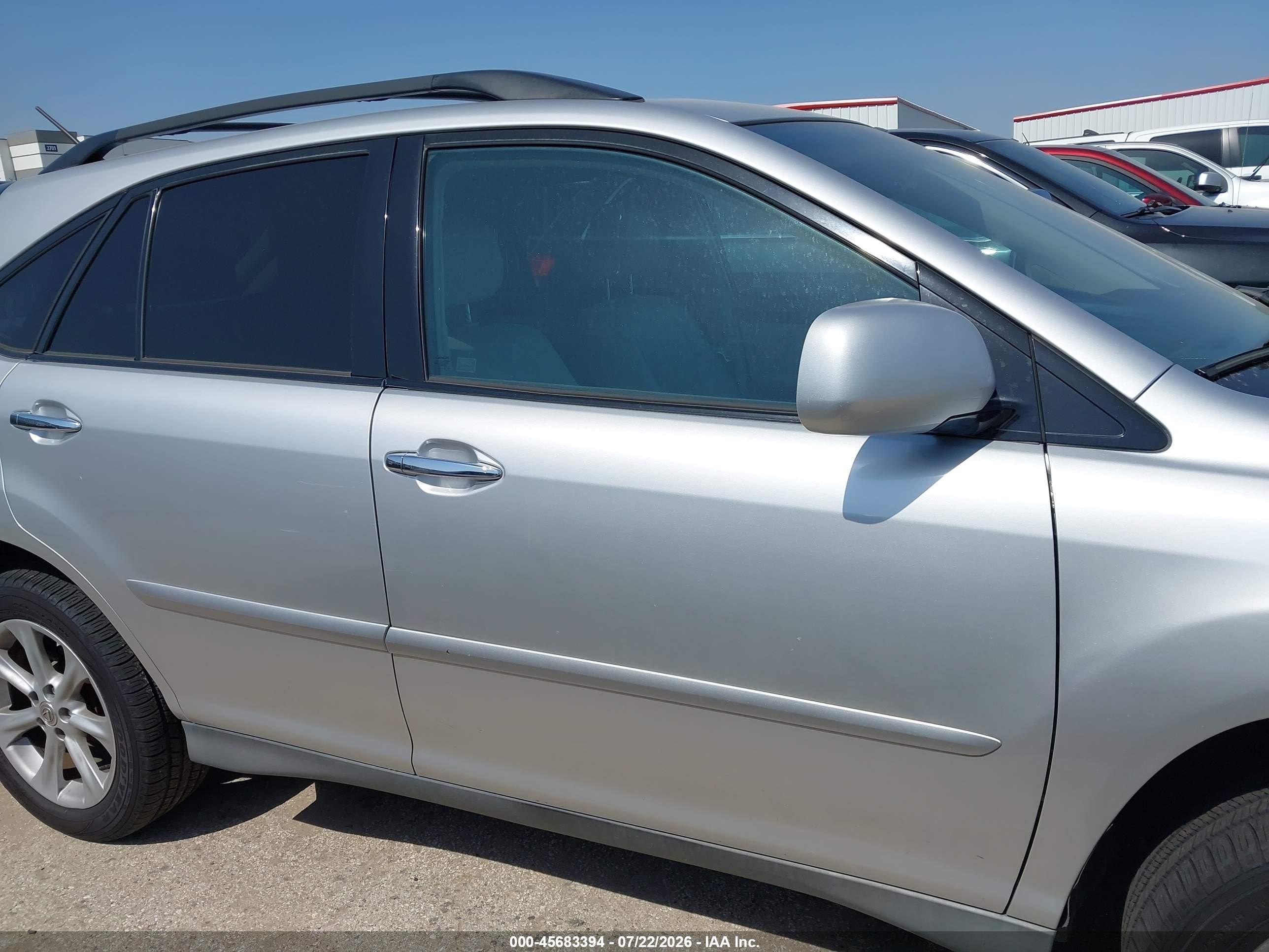2009 Lexus Rx 350   Silver vin: 2T2HK31U69C127530
