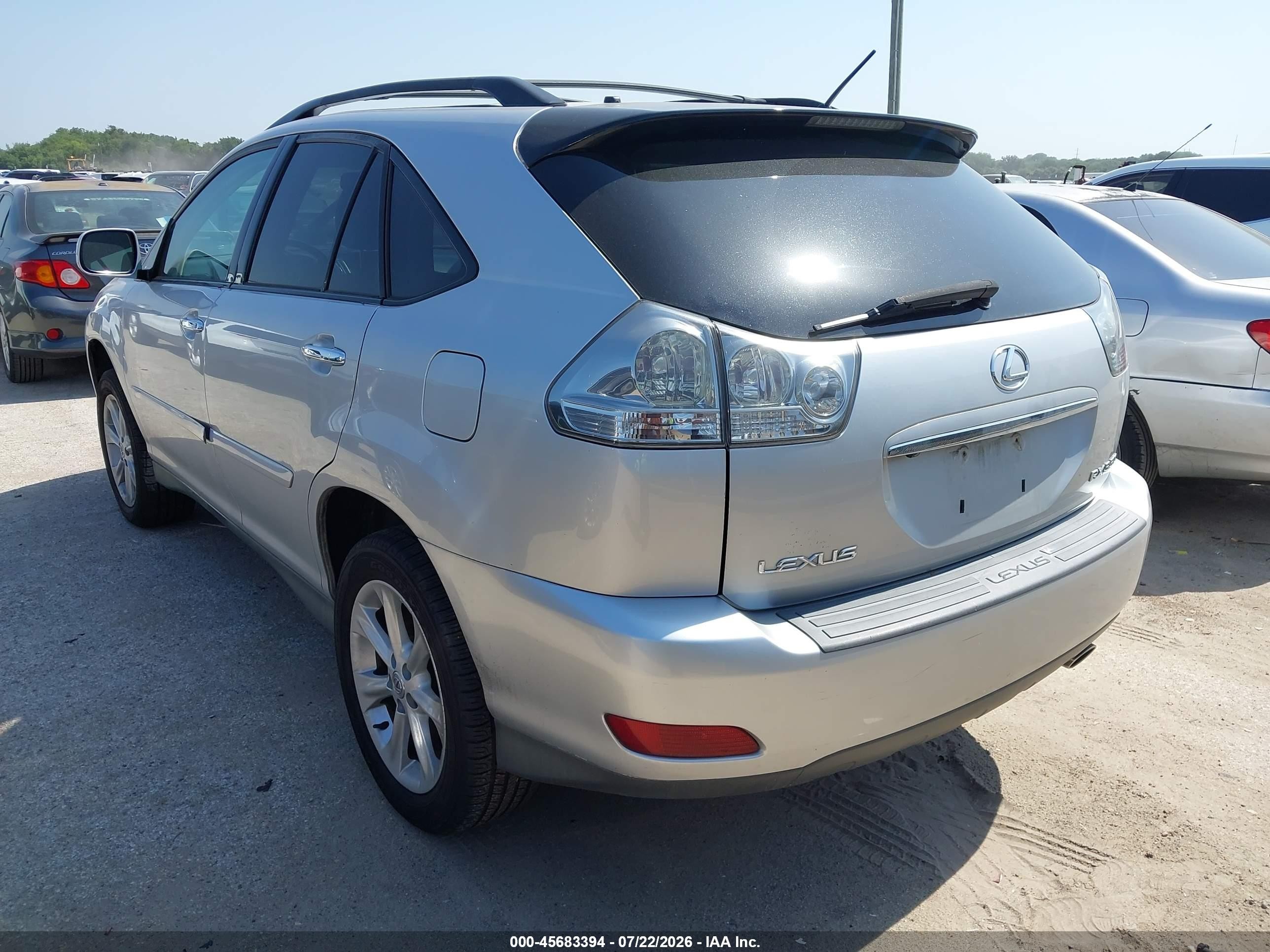 2009 Lexus Rx 350   Silver vin: 2T2HK31U69C127530