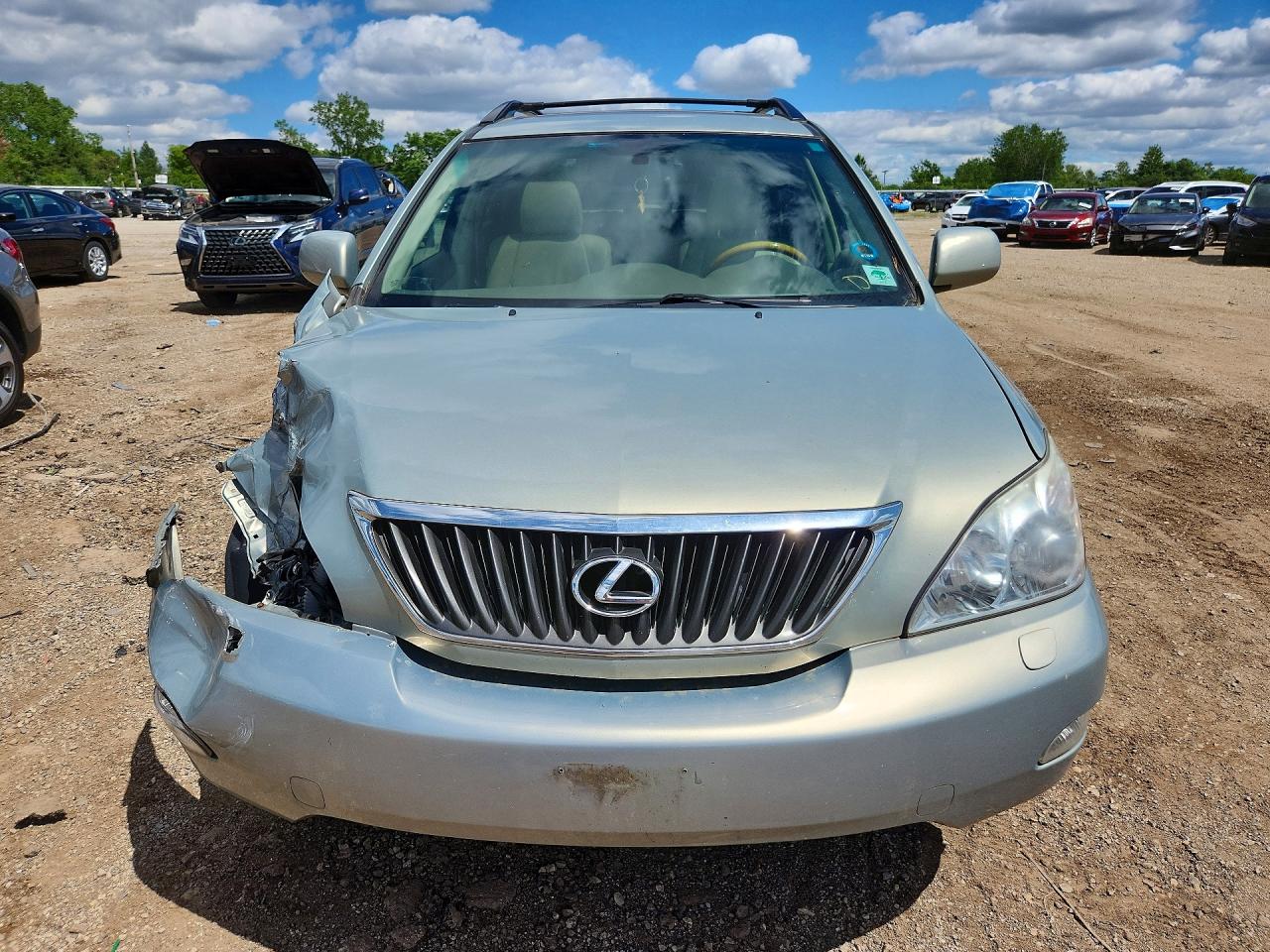 2009 Lexus Rx 350 Silver vin: 2T2HK31U69C127706