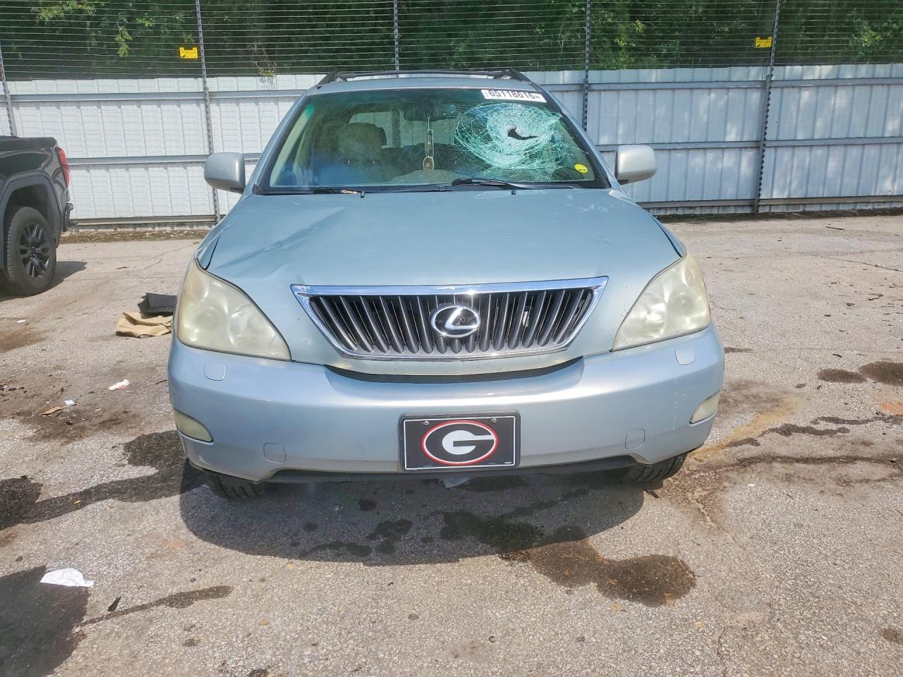 2009 Lexus Rx 350 Silver vin: 2T2HK31U69C128404