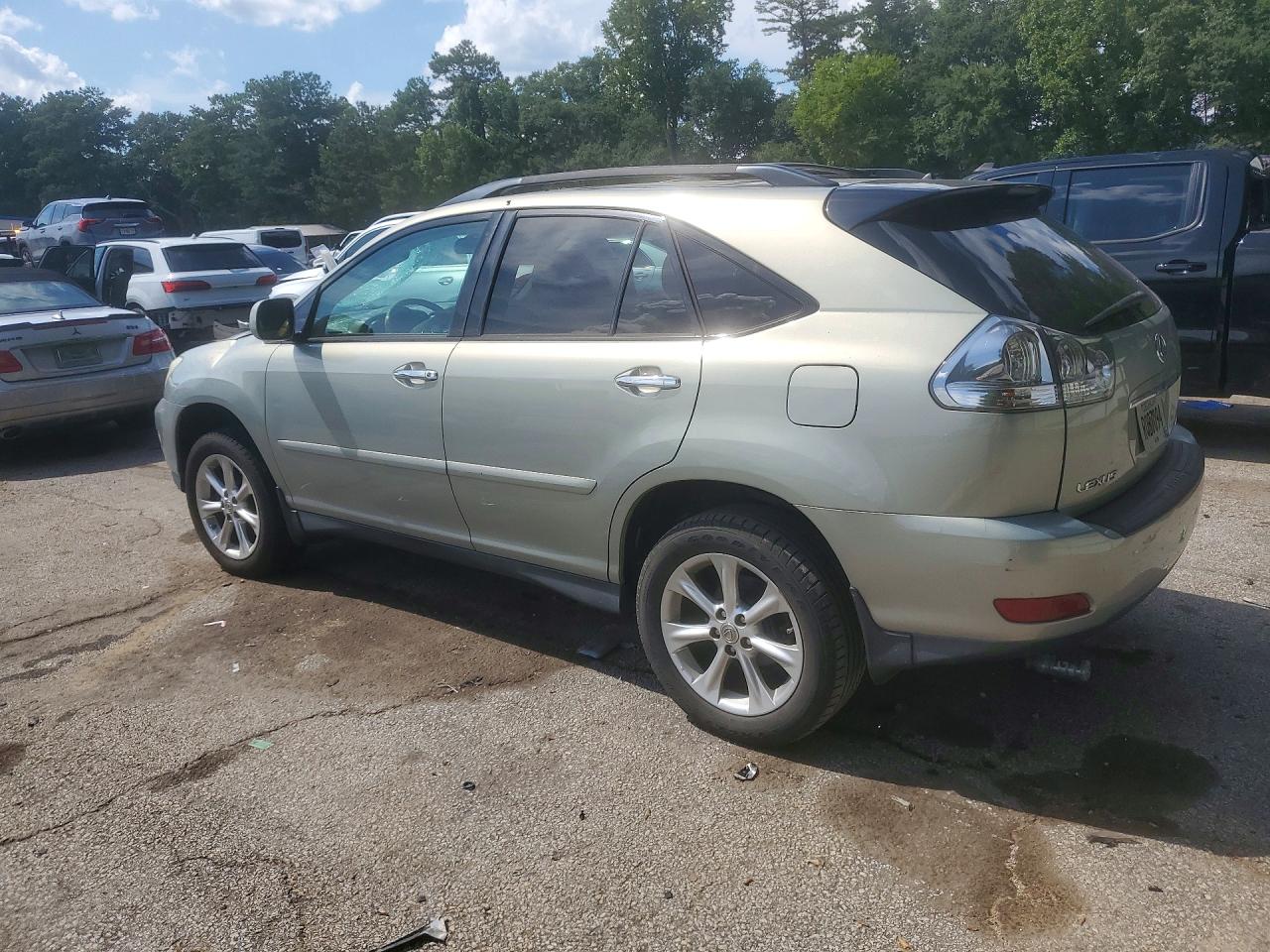 2009 Lexus Rx 350 Silver vin: 2T2HK31U69C128404