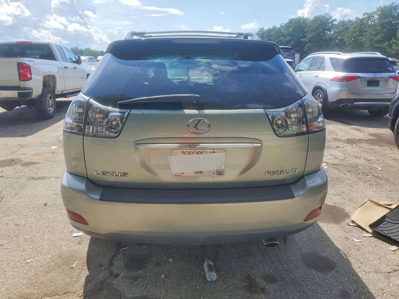 2009 Lexus Rx 350 Silver vin: 2T2HK31U69C128404