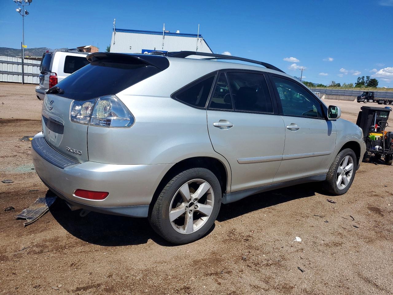 2007 Lexus Rx 350 Silver vin: 2T2HK31U77C011234