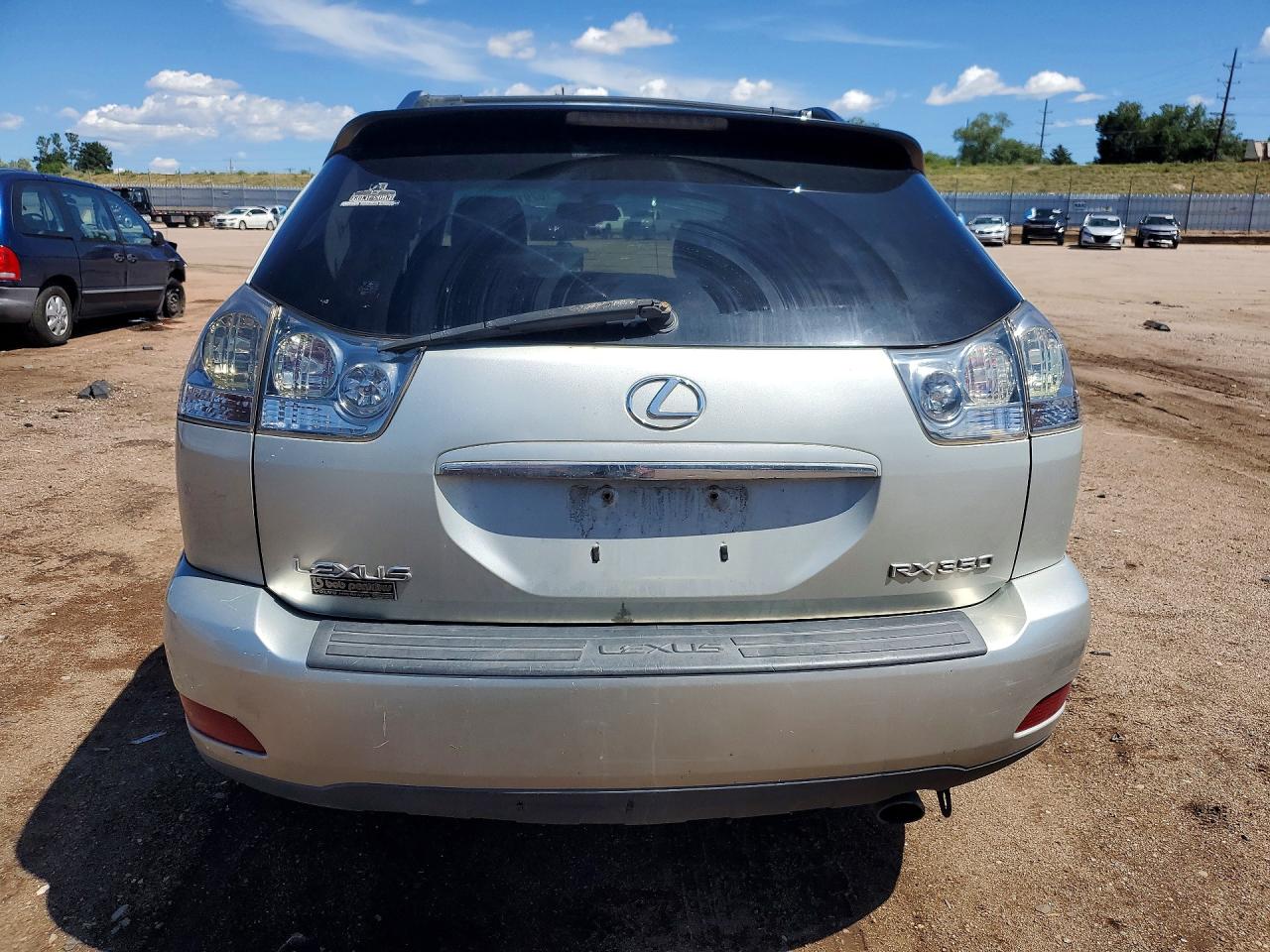 2007 Lexus Rx 350 Silver vin: 2T2HK31U77C011234