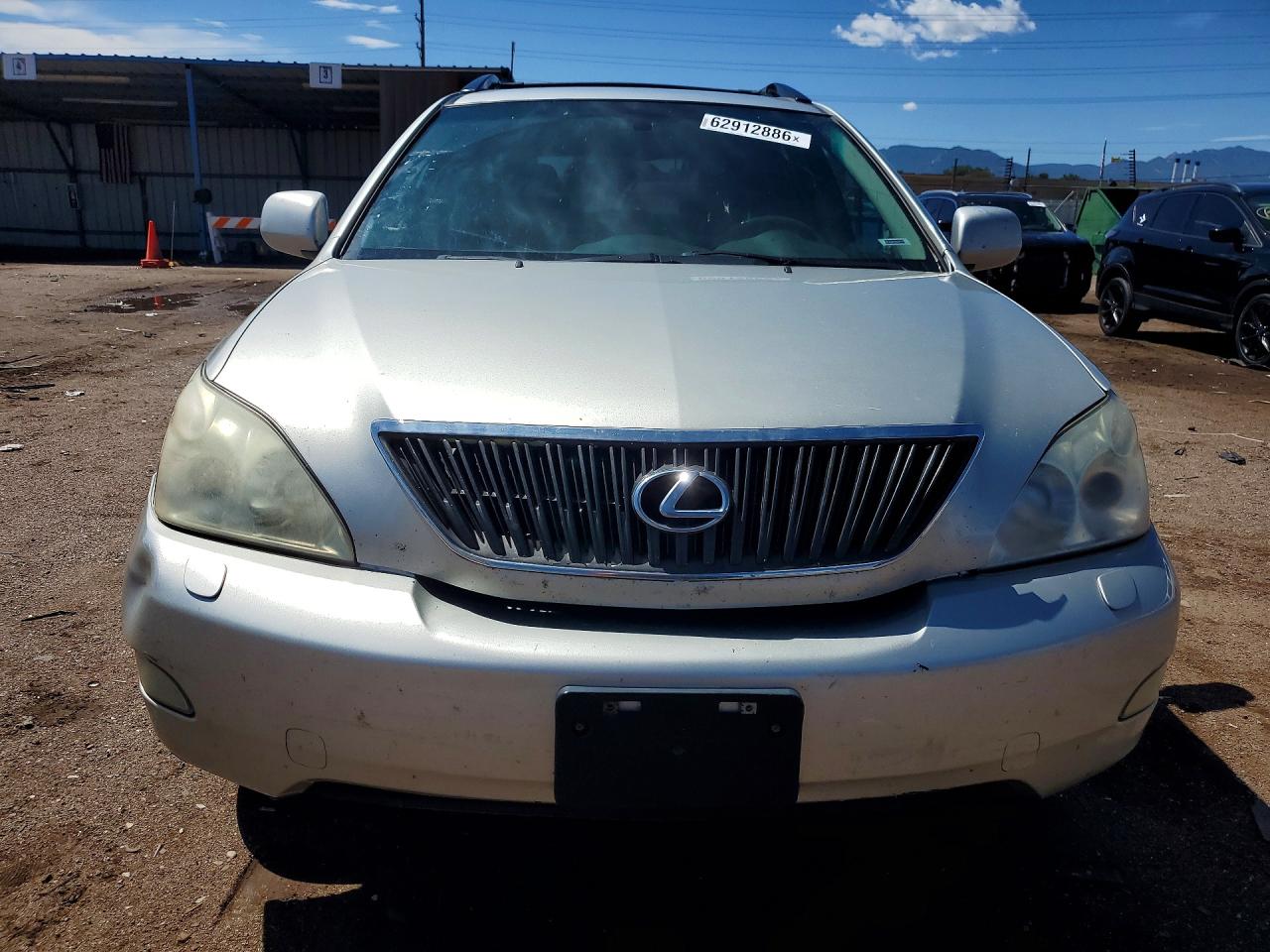 2007 Lexus Rx 350 Silver vin: 2T2HK31U77C011234