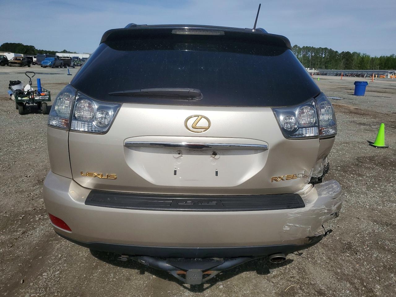 2007 Lexus Rx 350 Base Cream vin: 2T2HK31U77C011461