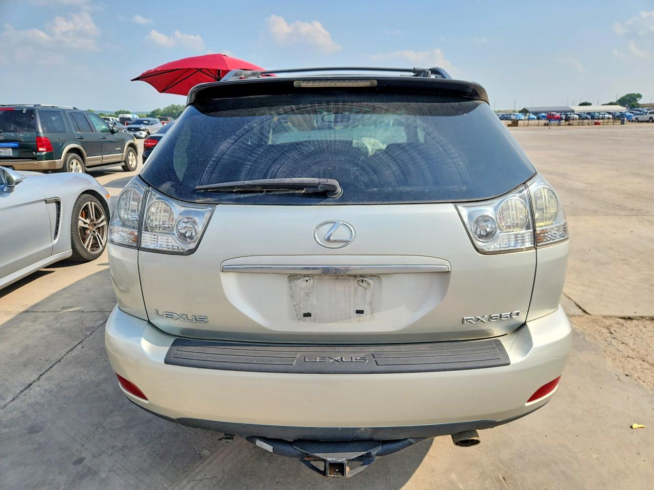 2007 Lexus Rx 350 Silver vin: 2T2HK31U77C013517
