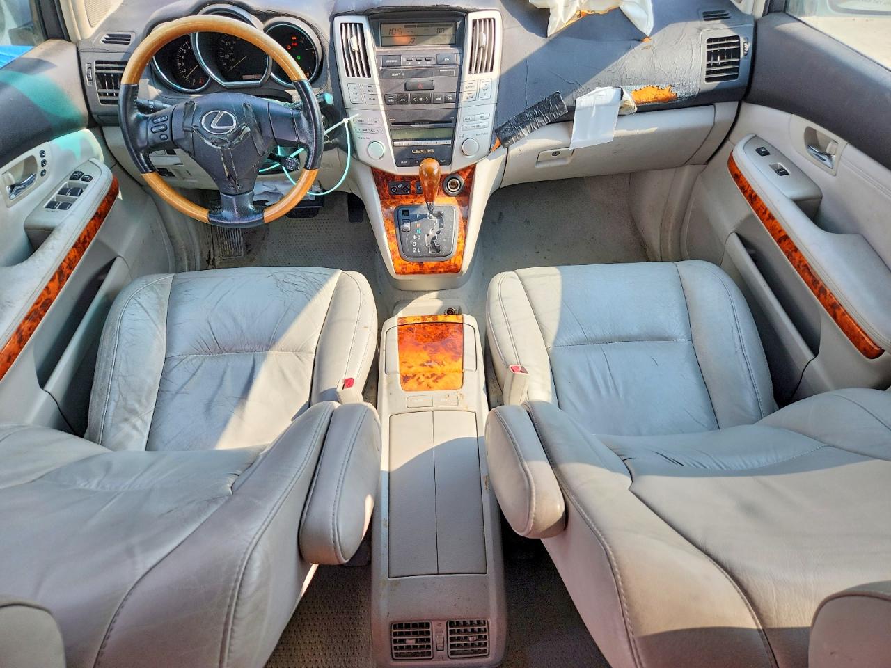 2007 Lexus Rx 350 Silver vin: 2T2HK31U77C013517