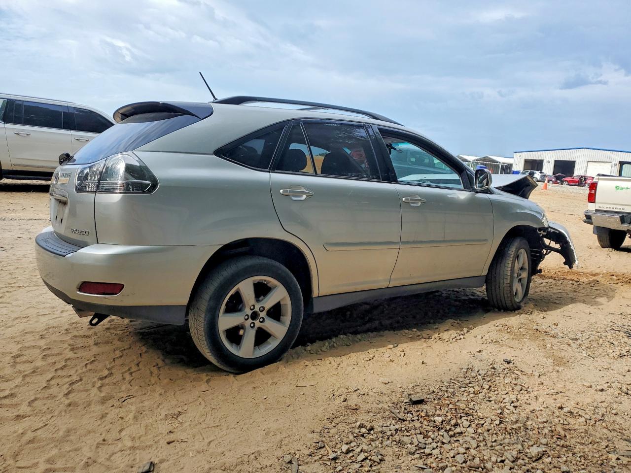 2007 Lexus Rx 350 Silver vin: 2T2HK31U77C024243