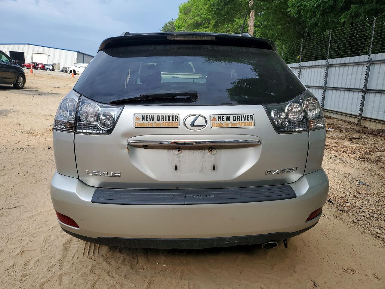 2007 Lexus Rx 350 Silver vin: 2T2HK31U77C024243