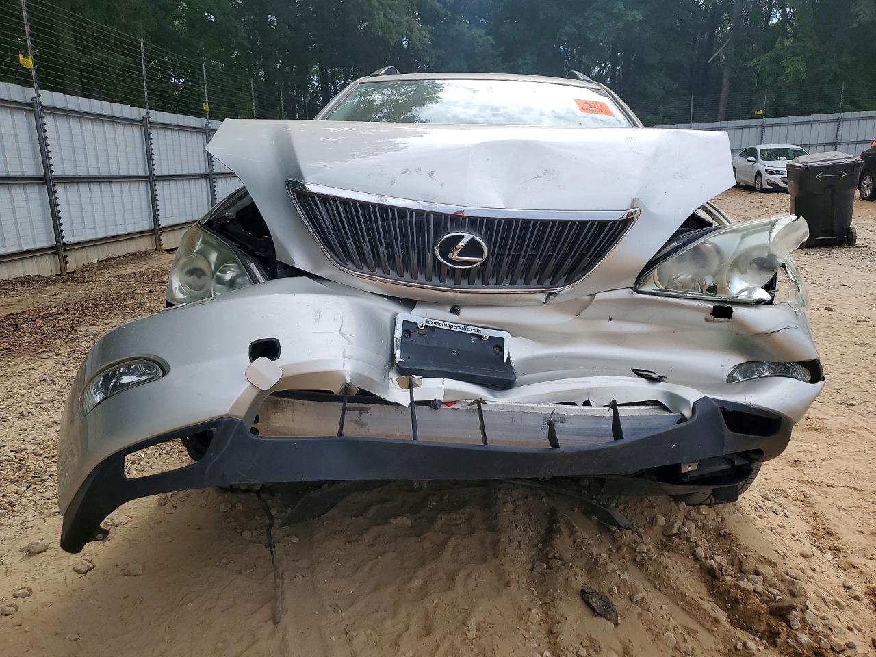 2007 Lexus Rx 350 Silver vin: 2T2HK31U77C024243